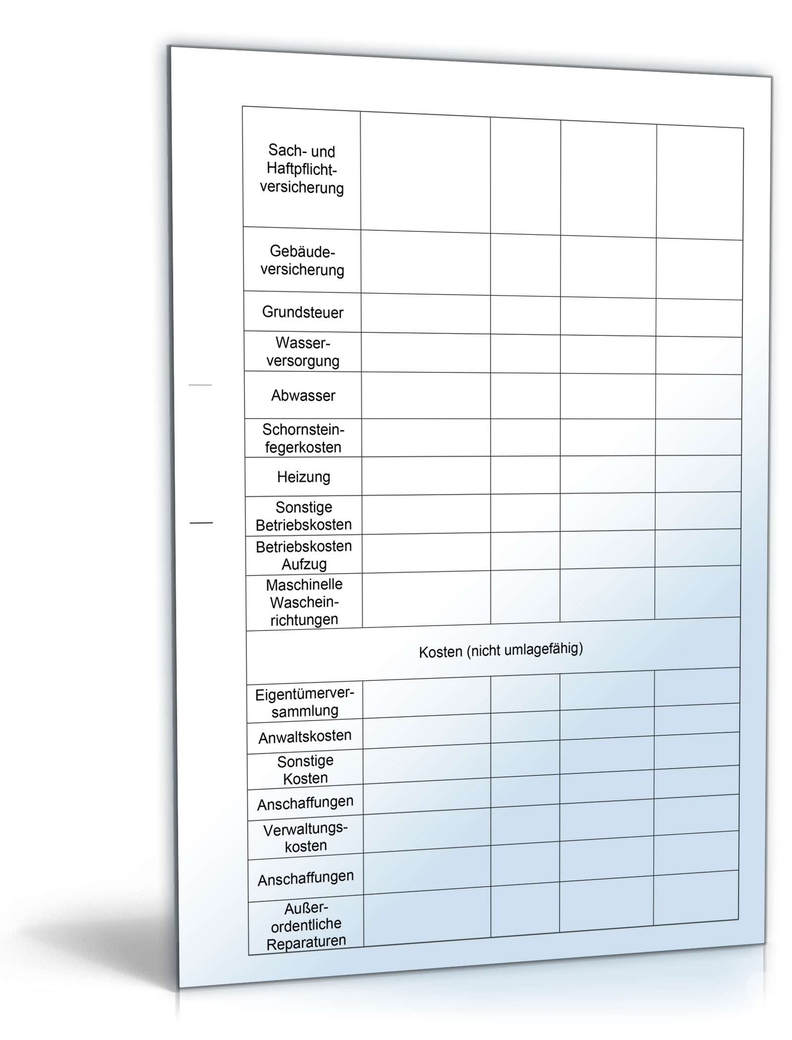 Wirtschaftsplan  Word. Seite: 3