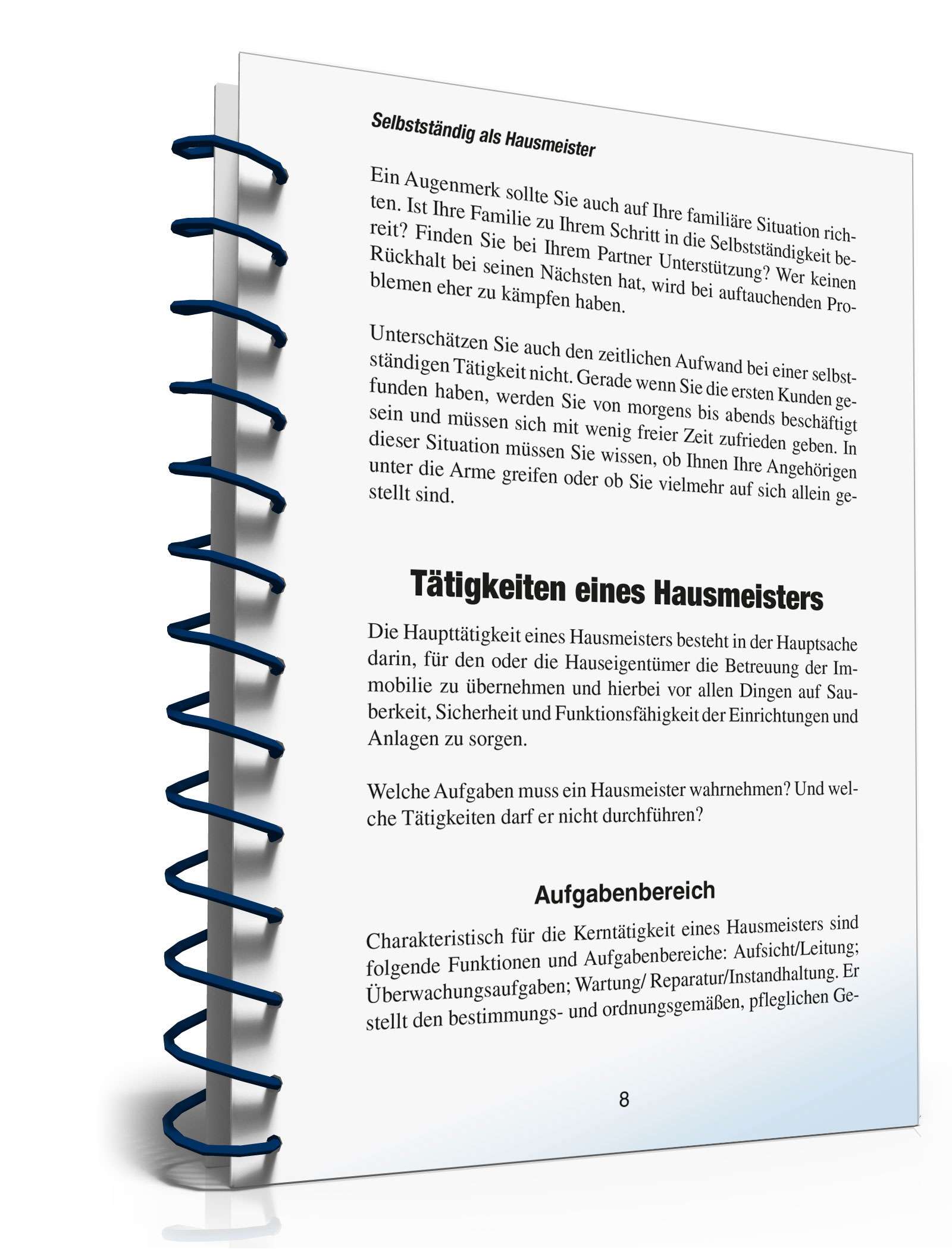 Selbstständig als Hausmeister PDF. Seite: 7