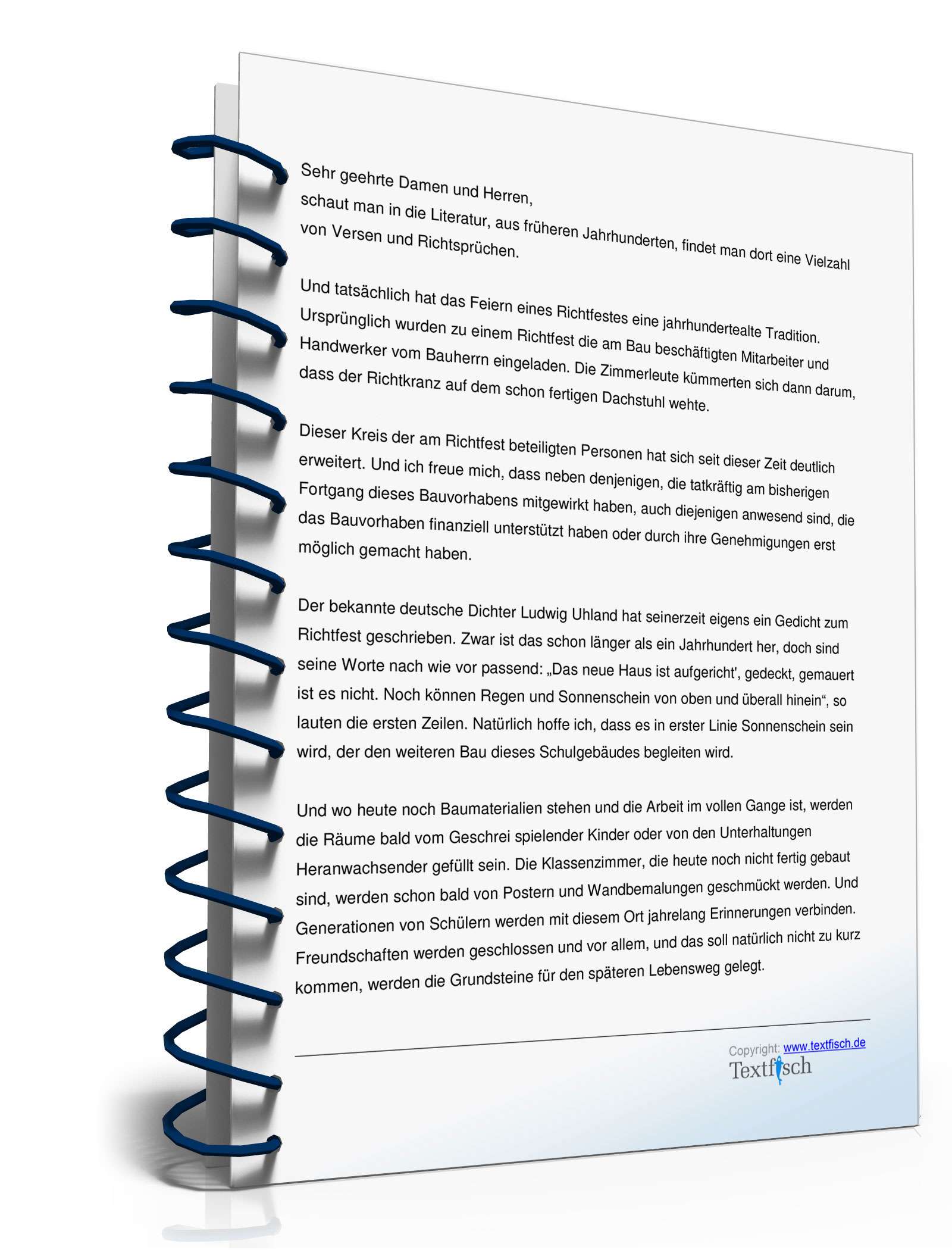 Rede für Richtfest einer Schule  PDF. Seite: 2