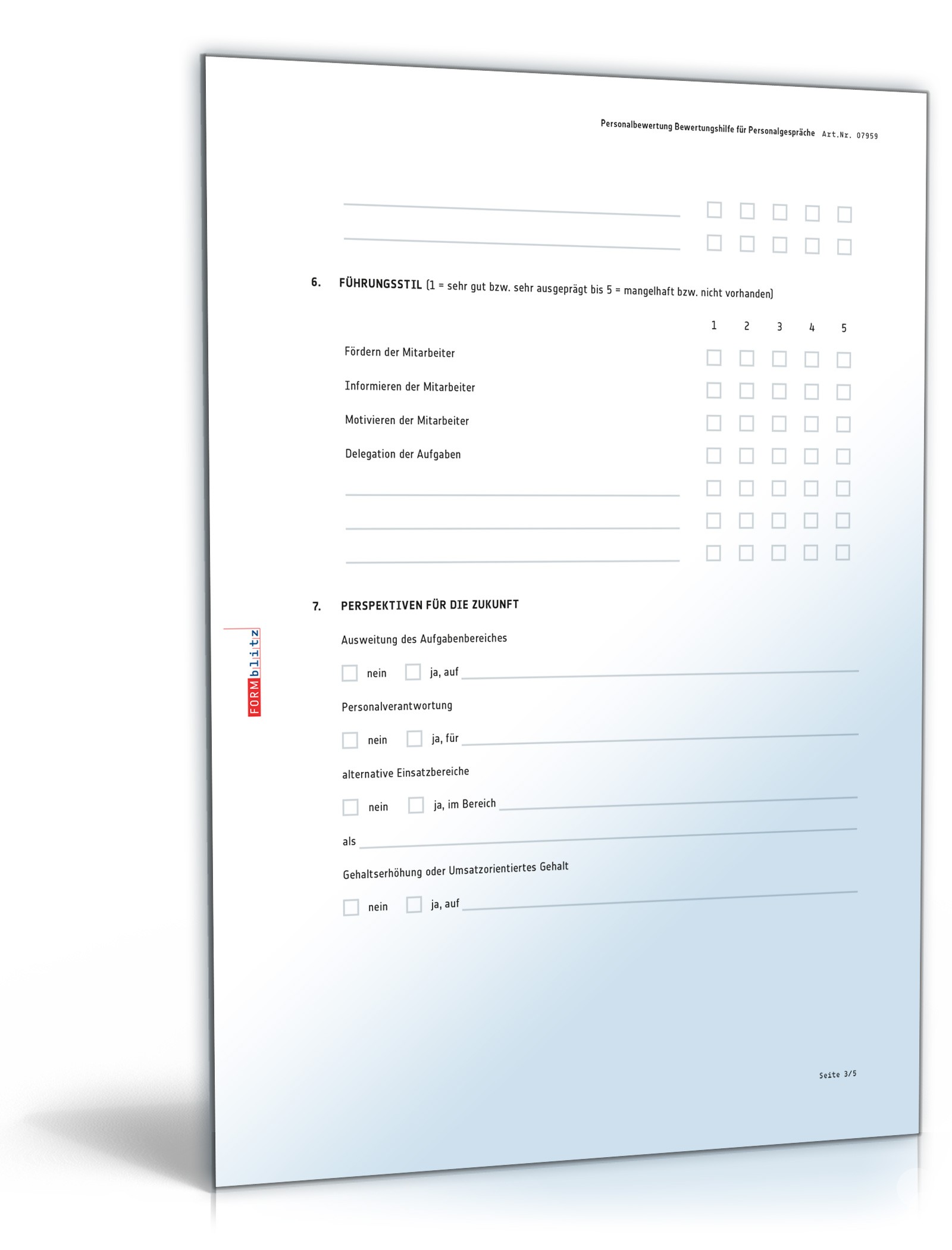 Mitarbeiterbeurteilung PDF. Seite: 3