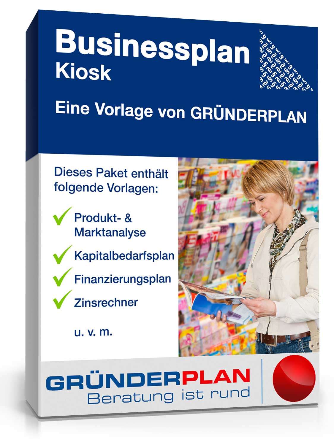 Businessplan Kiosk von Gründerplan Excel