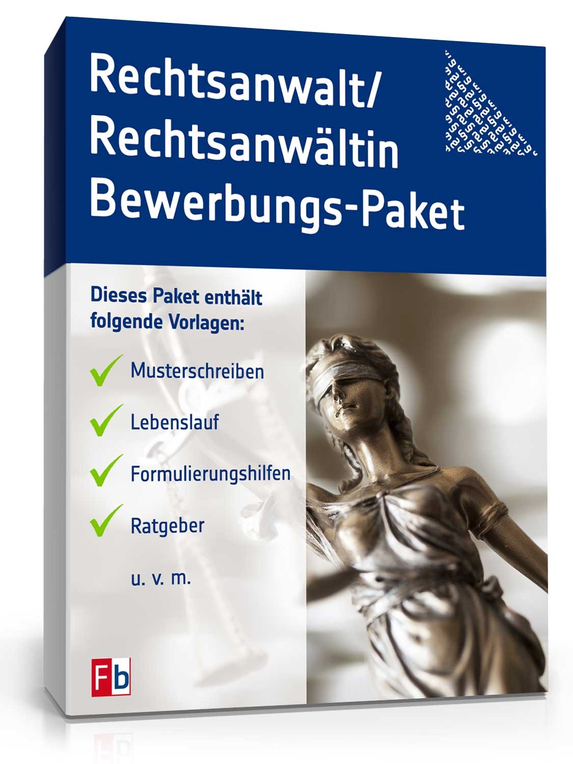 Bewerbungs-Paket Rechtsanwalt Excel