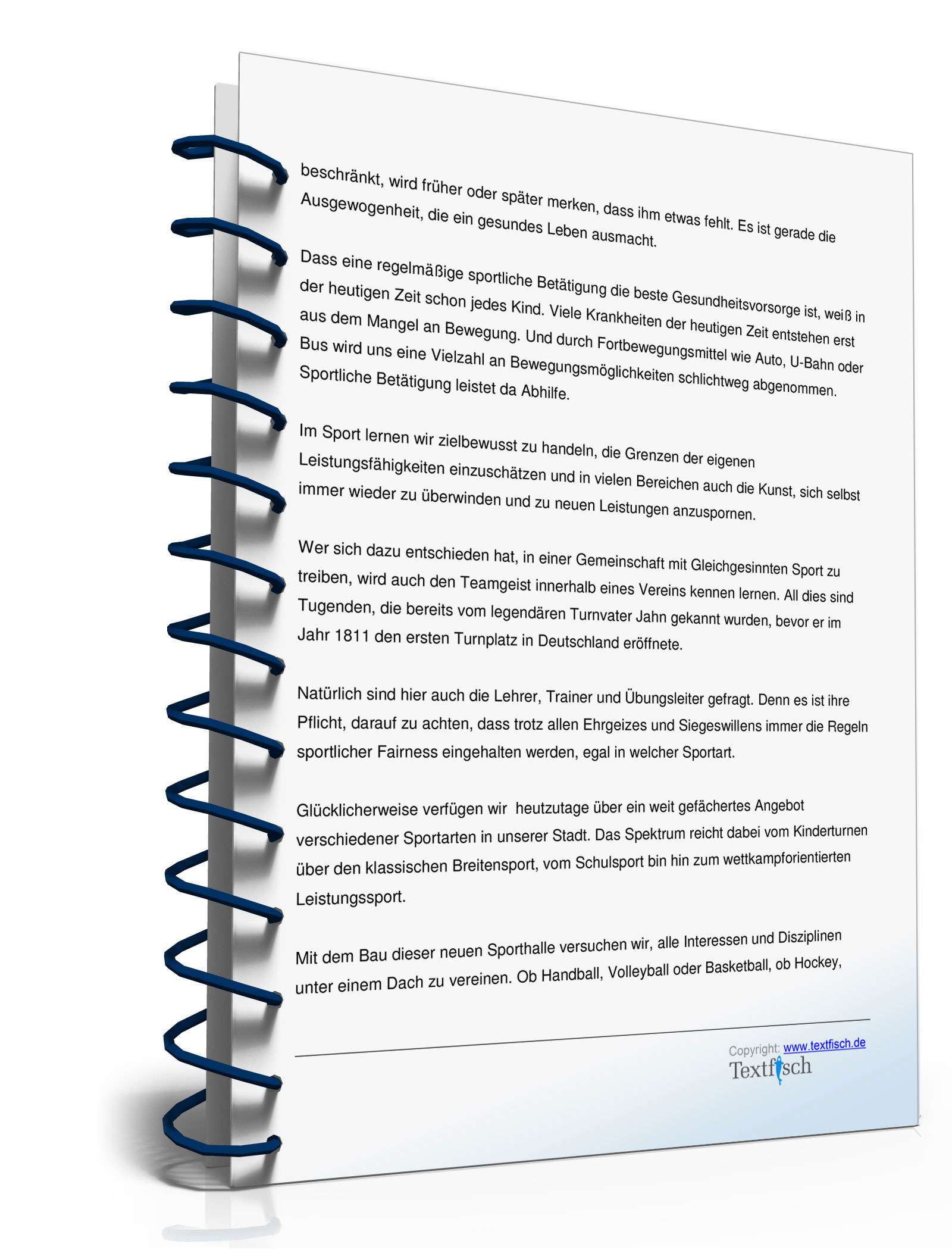 Rede für Richtfest einer Sporthalle  PDF. Seite: 3