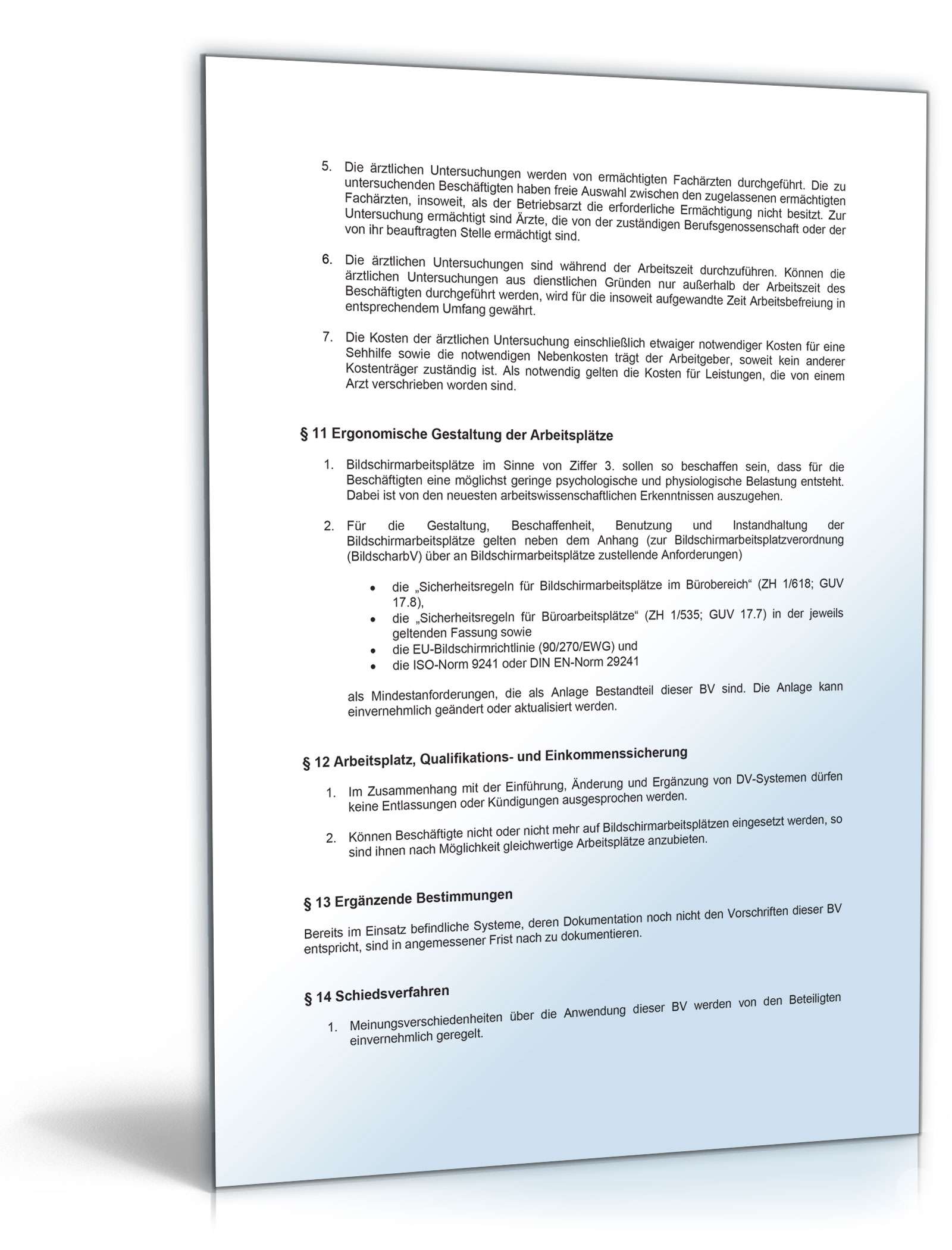 Betriebsvereinbarung Informations- und Kommunikationssysteme PDF. Seite: 5