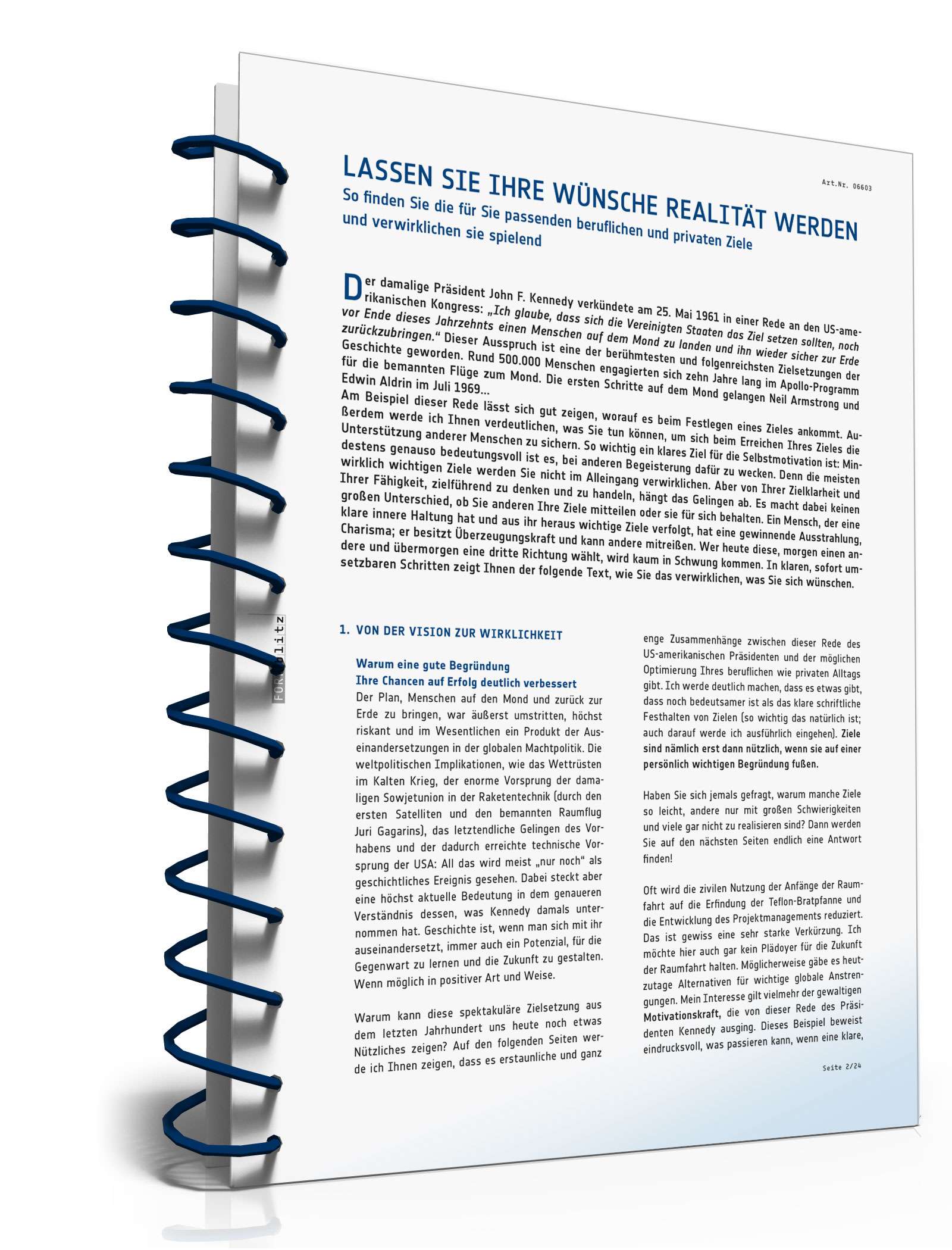 Ratgeber Verwirklichung Ziele PDF. Seite: 3