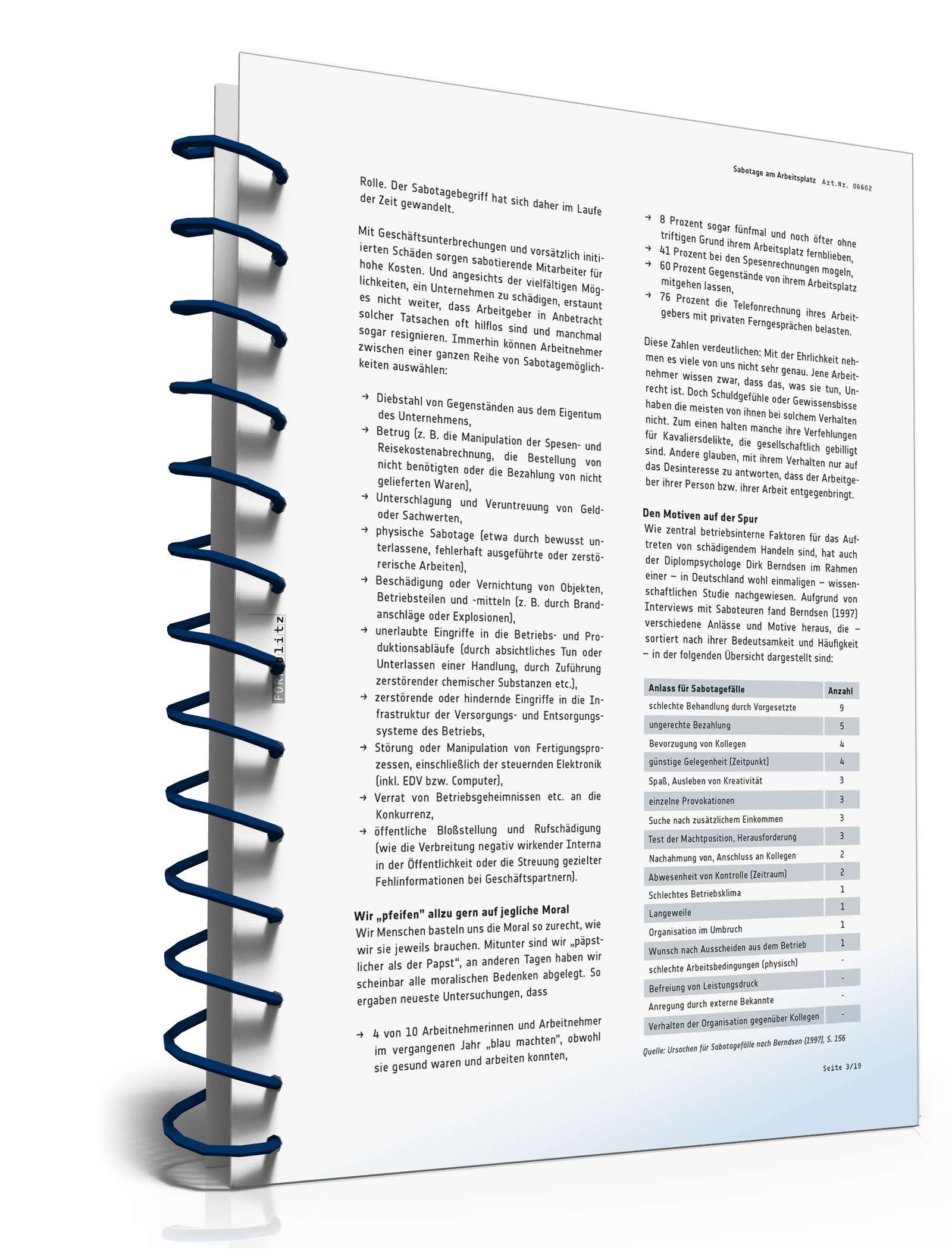 Ratgeber Sabotage Arbeitsplatz PDF. Seite: 4