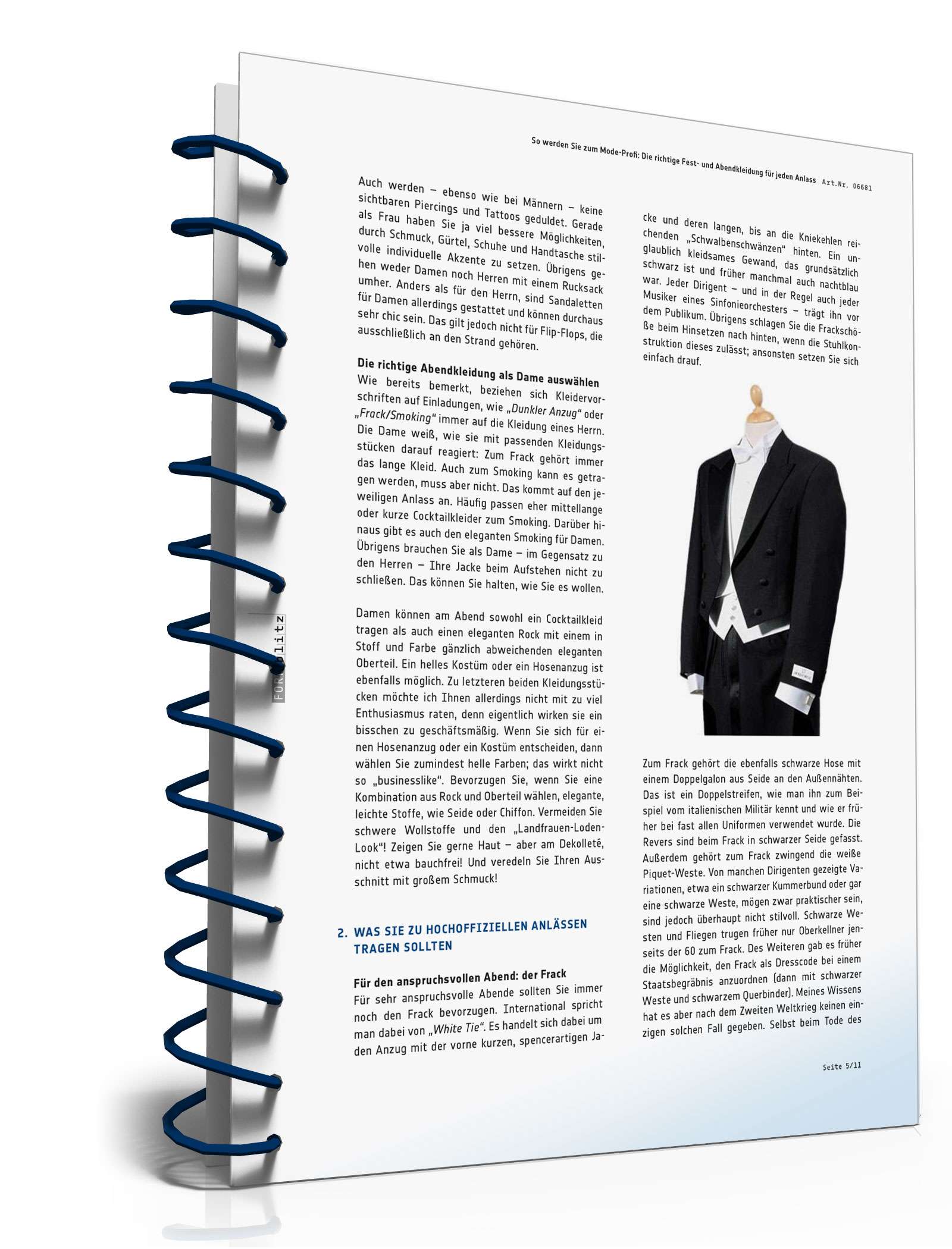 Ratgeber Mode-Profi Fest-/Abendkleidung PDF. Seite: 6