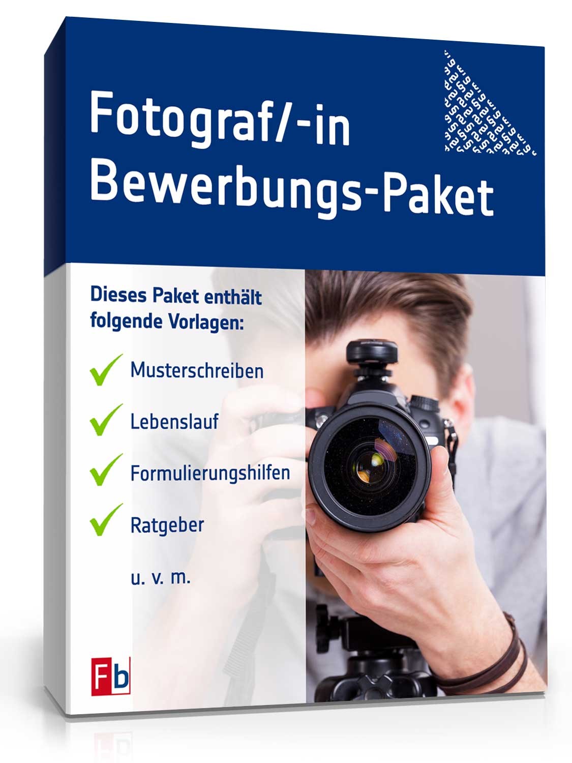 Bewerbungs-Paket Fotograf Excel