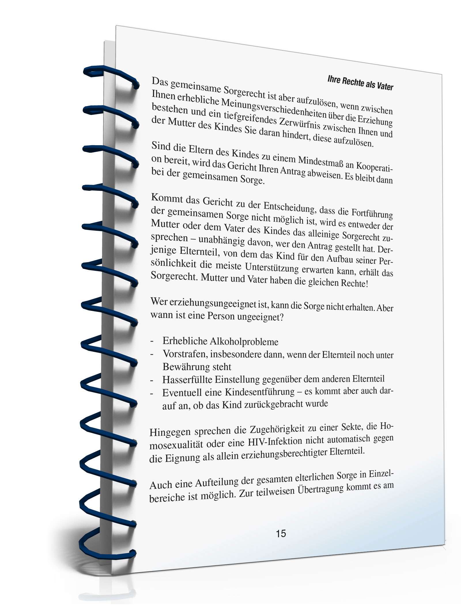 Ihre Rechte als Vater PDF. Seite: 14