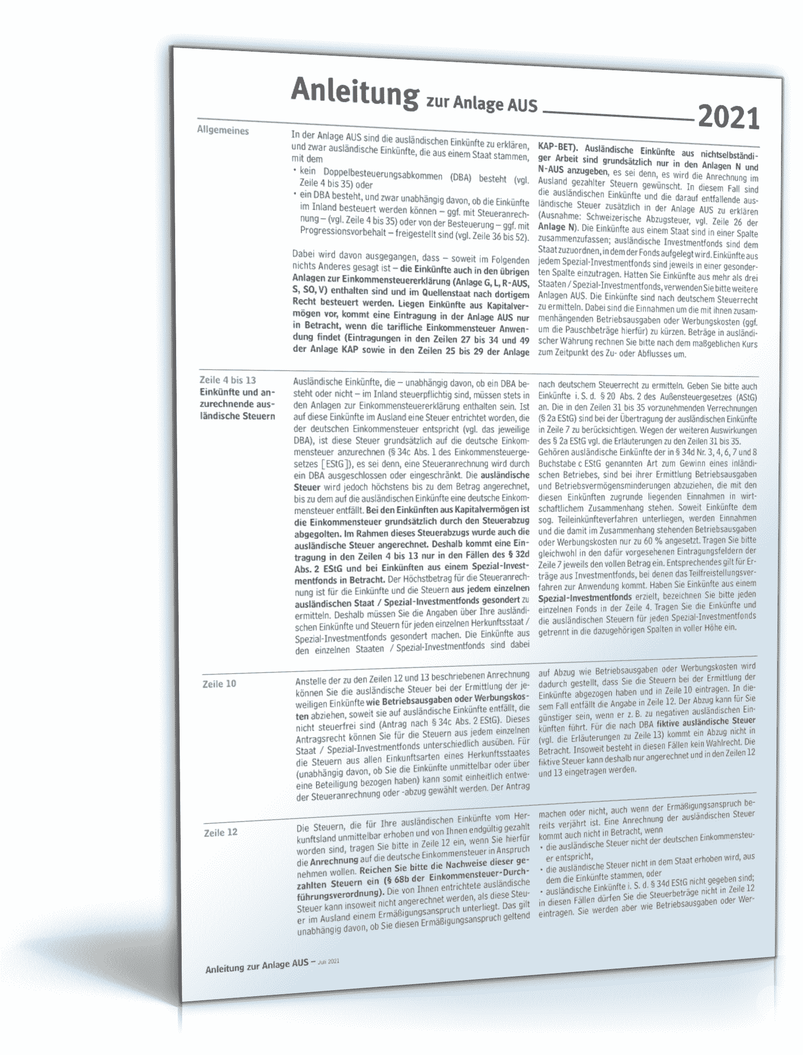 Anleitung Anlage AUS 2021 PDF