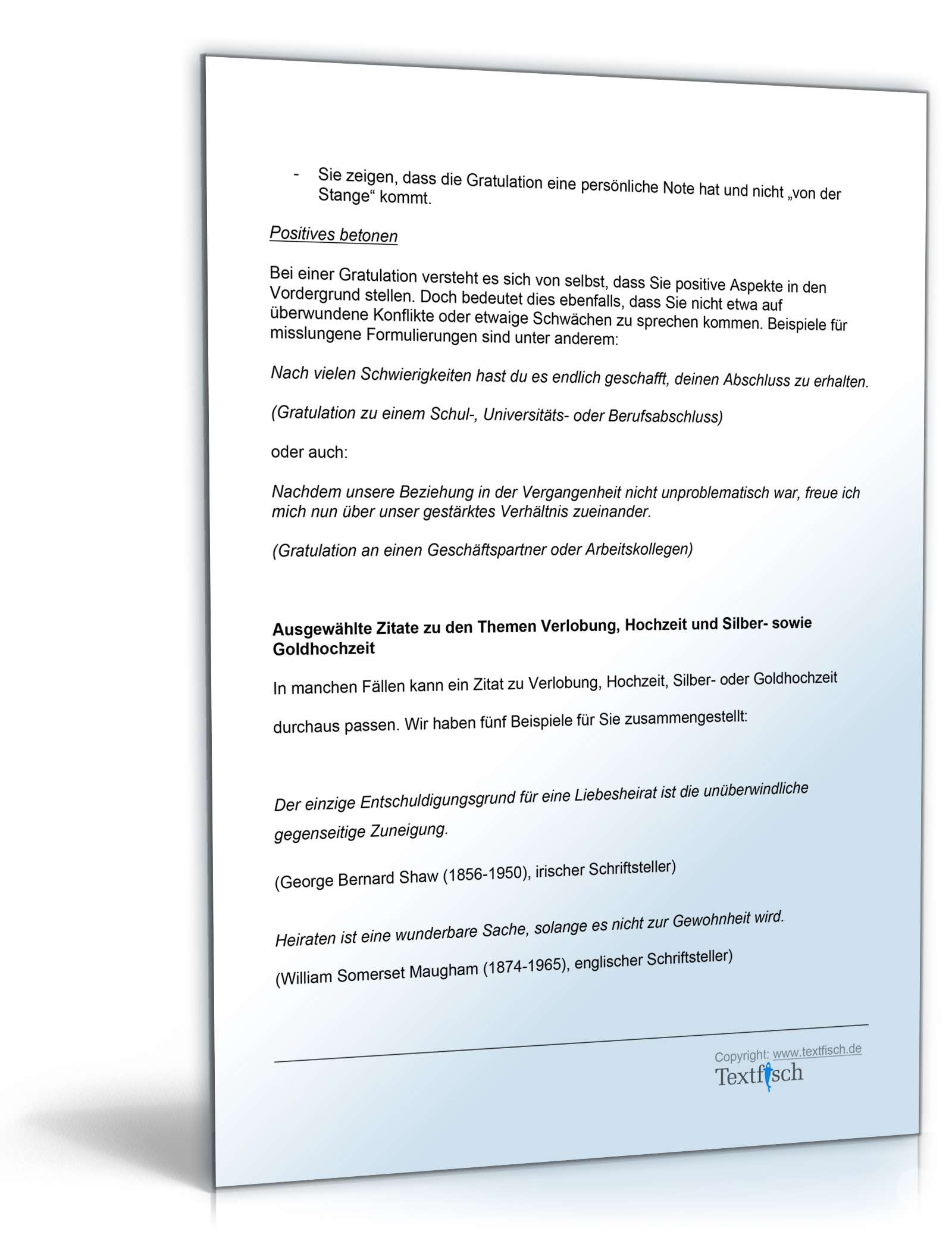 Gratulation Hochzeit Word. Seite: 5