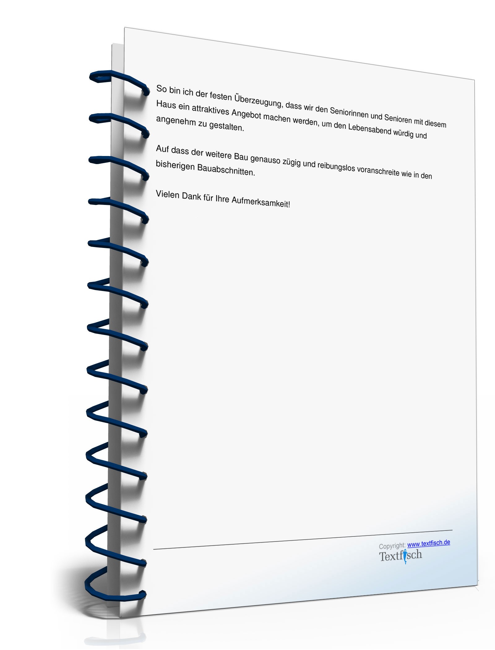 Rede für Richtfest eines Altenheims  PDF. Seite: 4