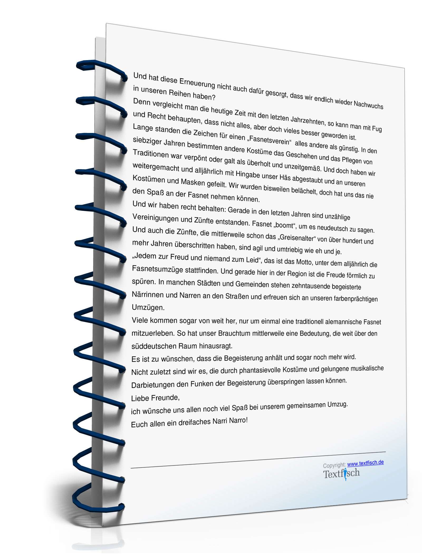 Karnevalsrede zur Eröffnung der Saison auf schwäbisch-alemannisch PDF. Seite: 3