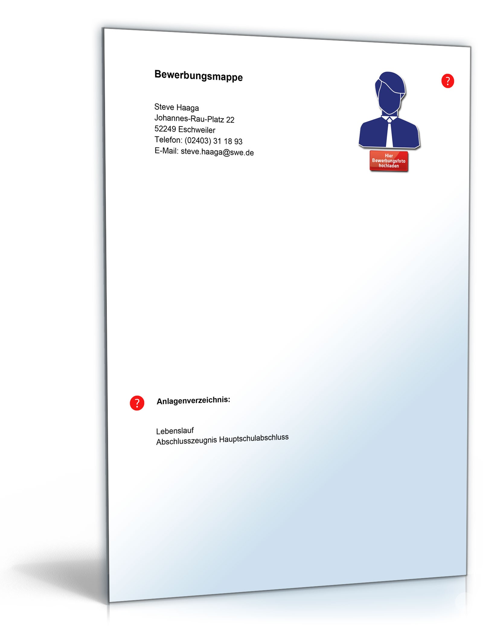 Lebenslauf Regalauffüller