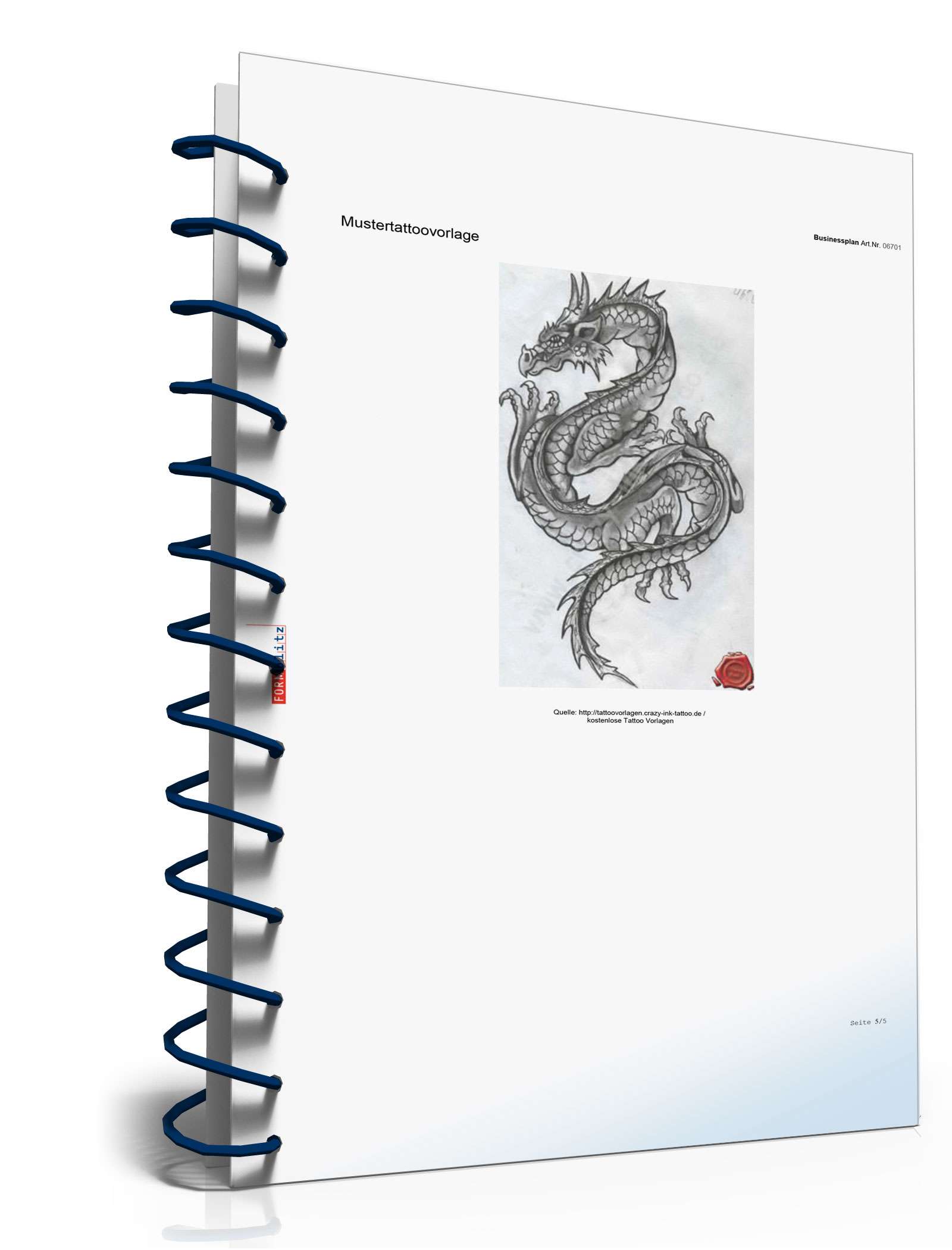 Businessplan Tattoo-Studio Excel. Seite: 14