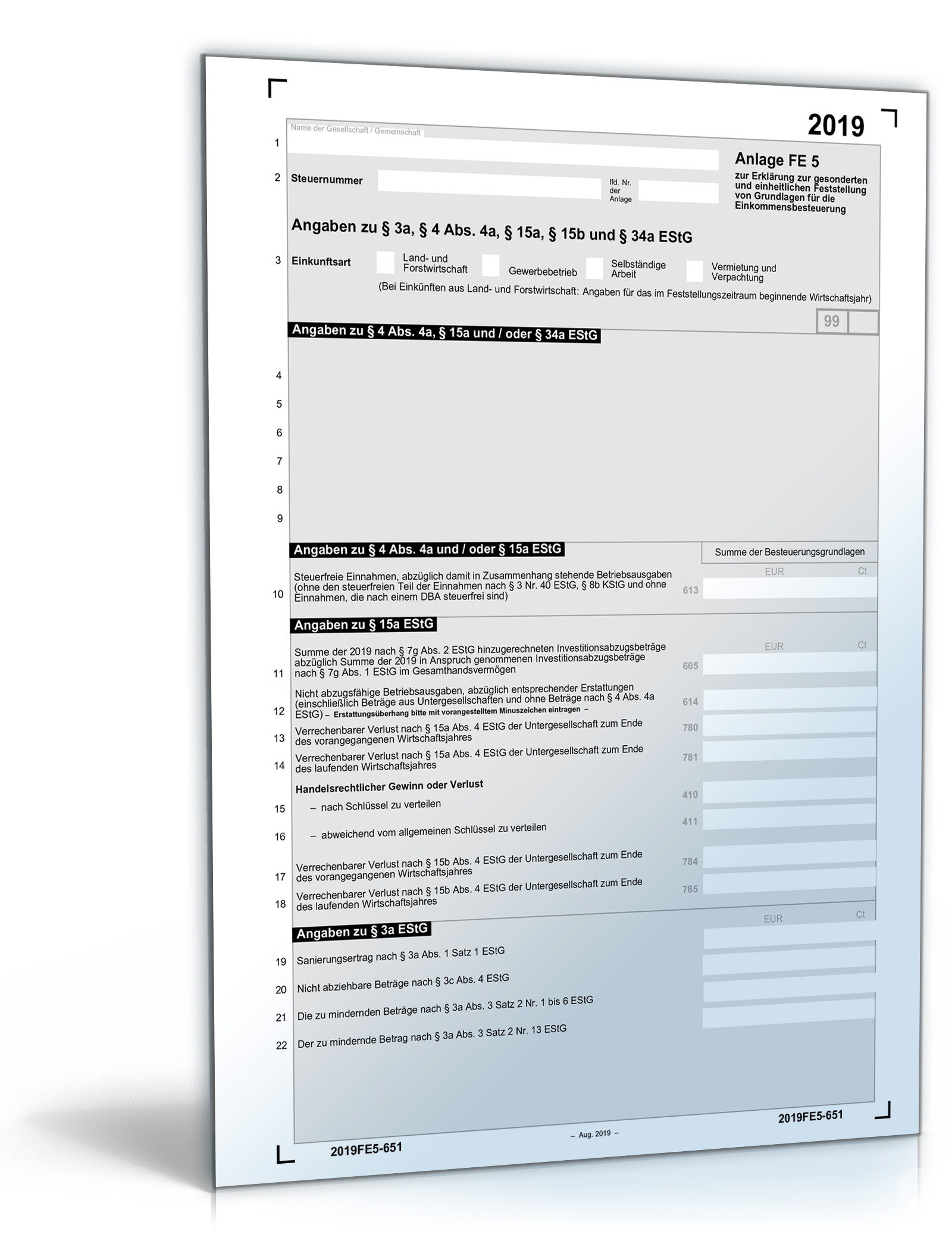 Anlage FE 5 2019 PDF