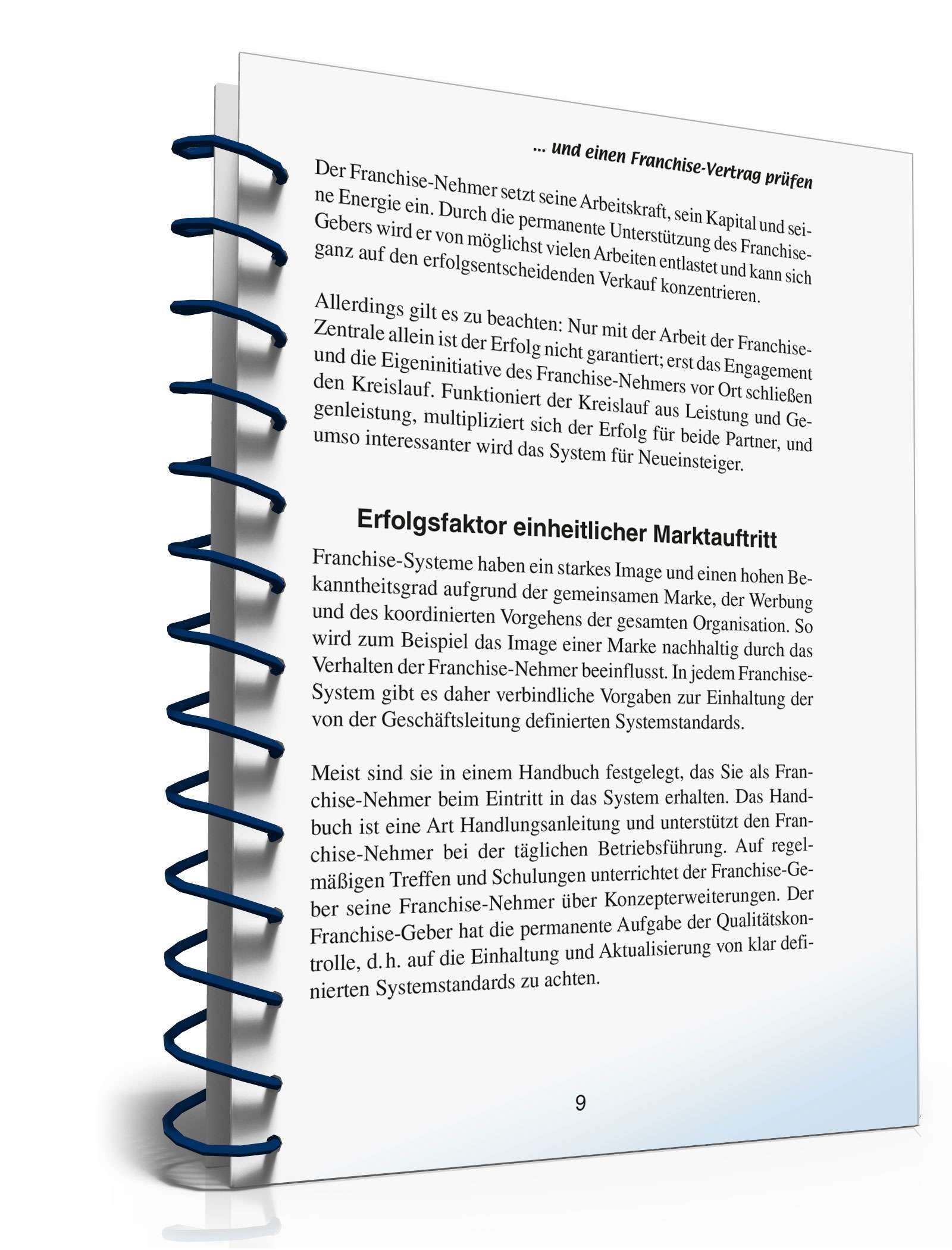 Franchise-Vertrag prüfen PDF. Seite: 8