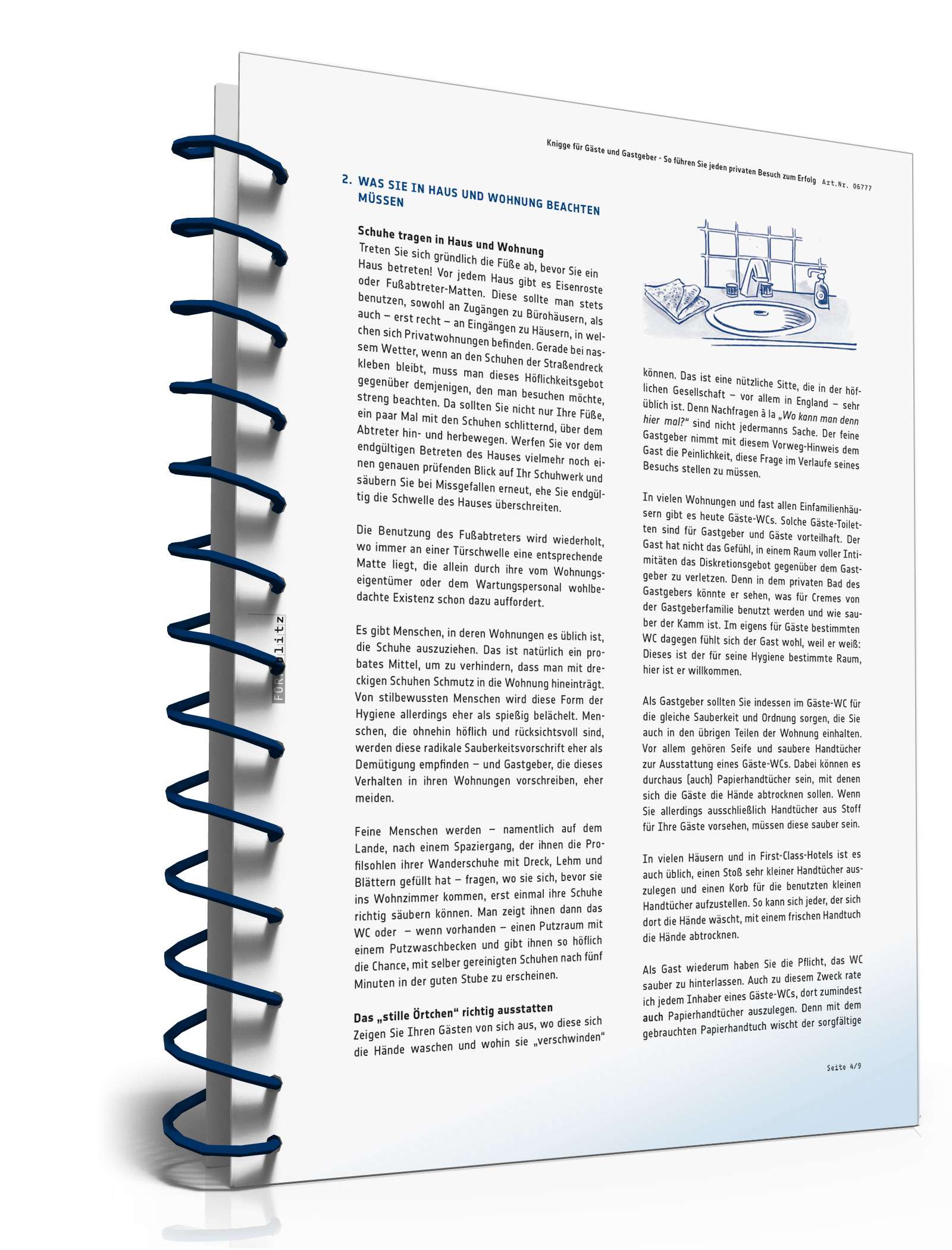 Knigge für Gäste und Gastgeber PDF. Seite: 5