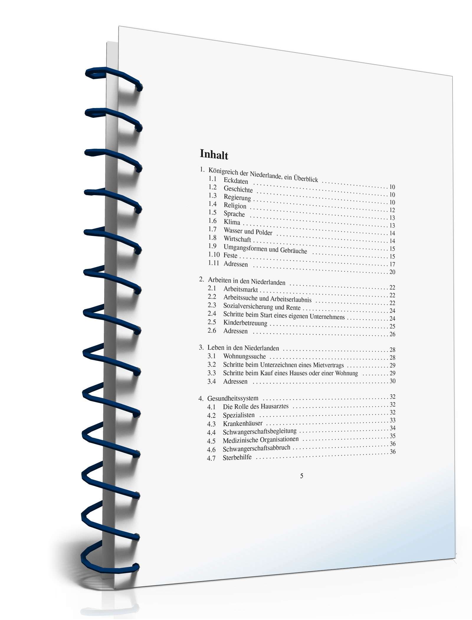 Leben und arbeiten in den Niederlanden PDF. Seite: 5