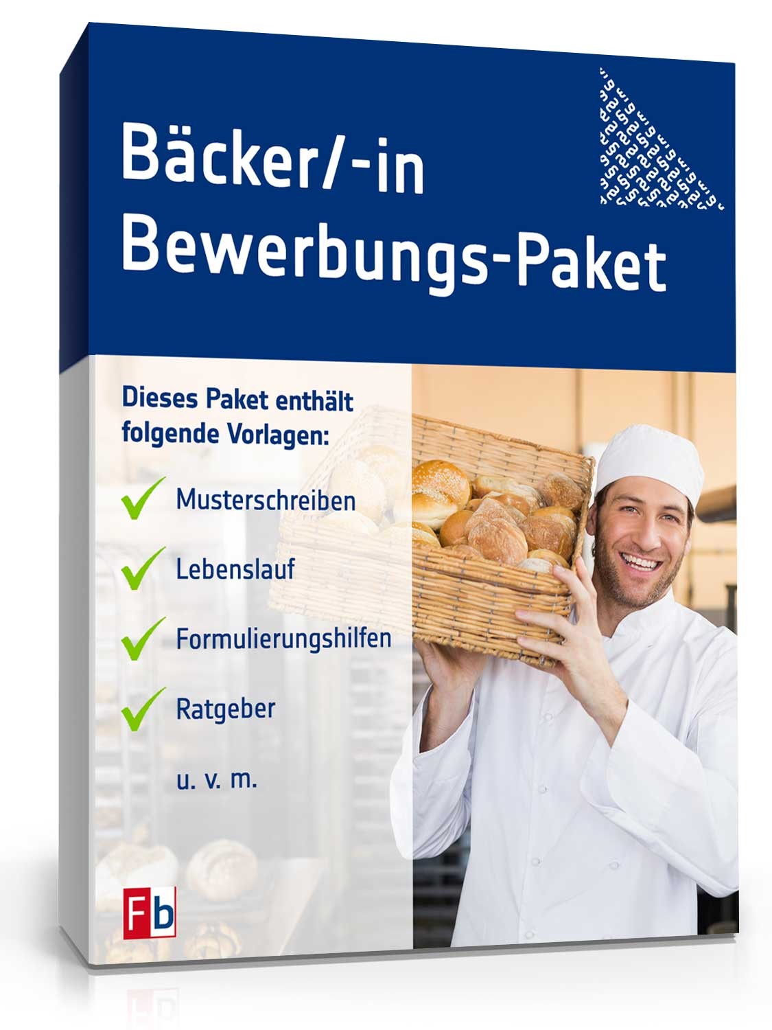 Bäcker Bewerbungs-Paket  Excel