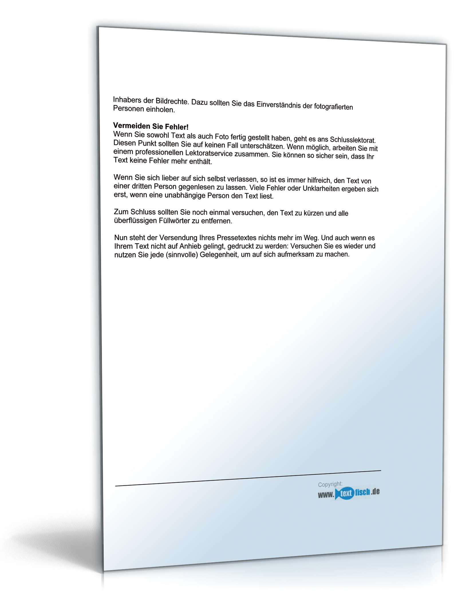 Pressemitteilung über neues Reiseangebot in der Region PDF. Seite: 9