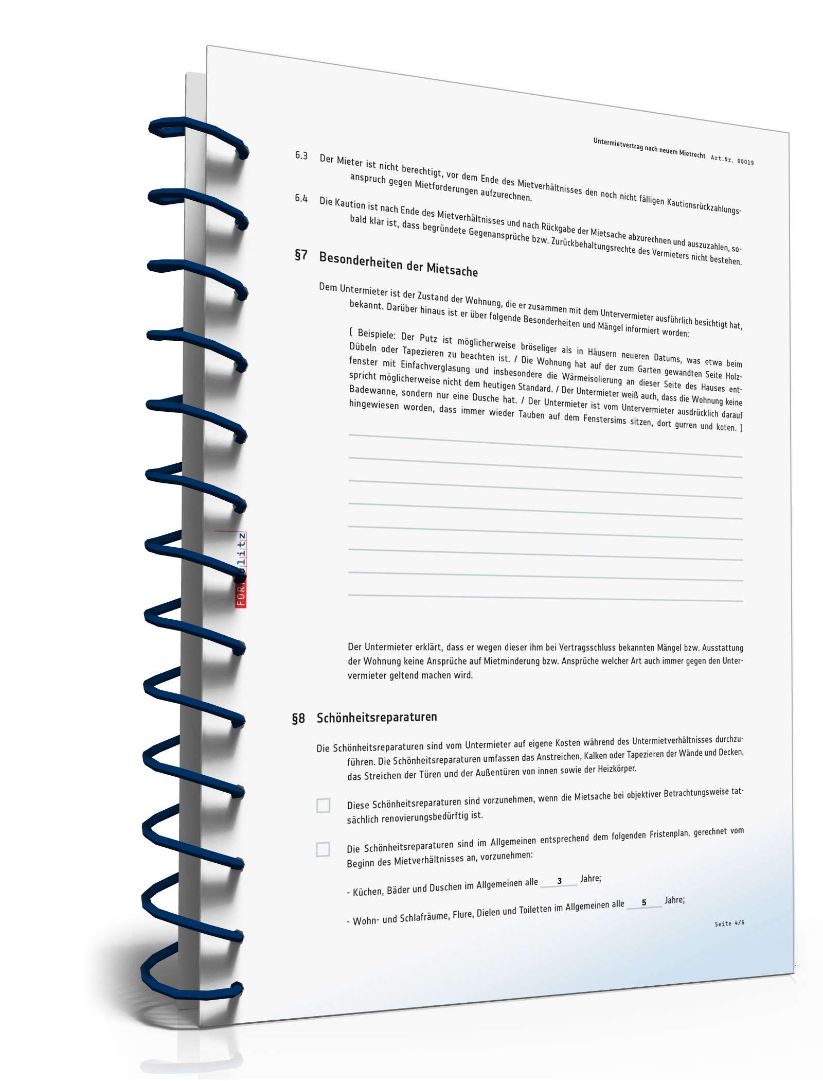 Ratgeber Mieter ohne Trauschein  PDF. Seite: 9