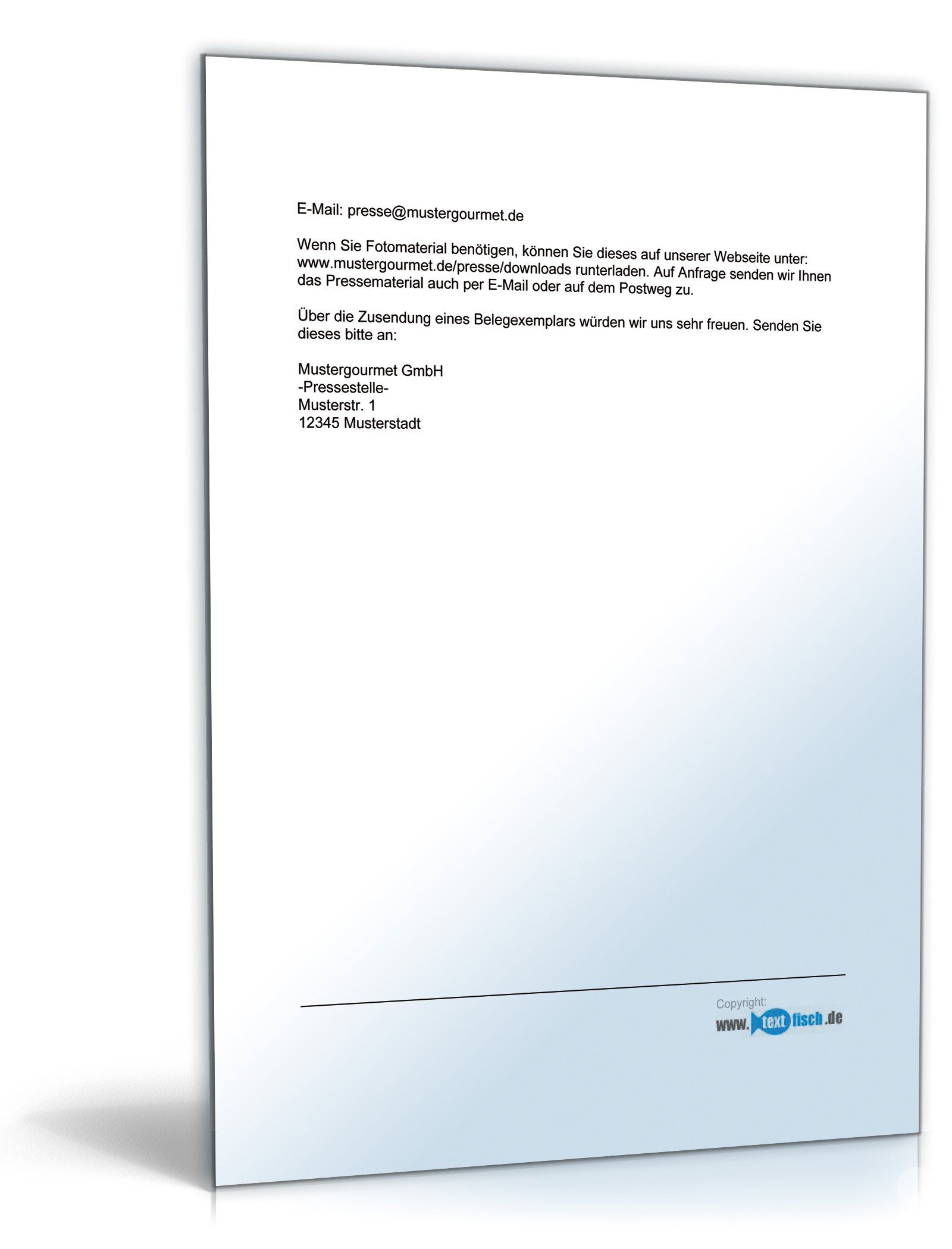 Pressemitteilung über Einstellung neuer Mitarbeiter in einem Restaurant PDF. Seite: 2