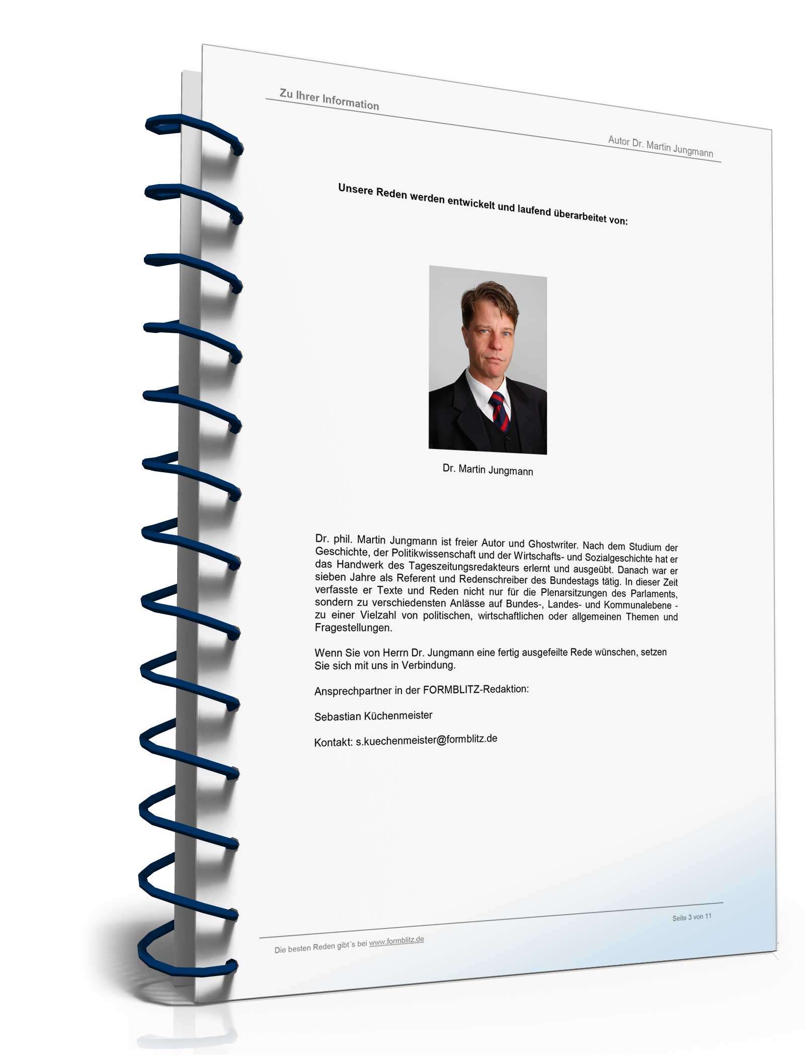 Hochzeitsrede (Freund/Freundin des Brautpaares) Word. Seite: 3