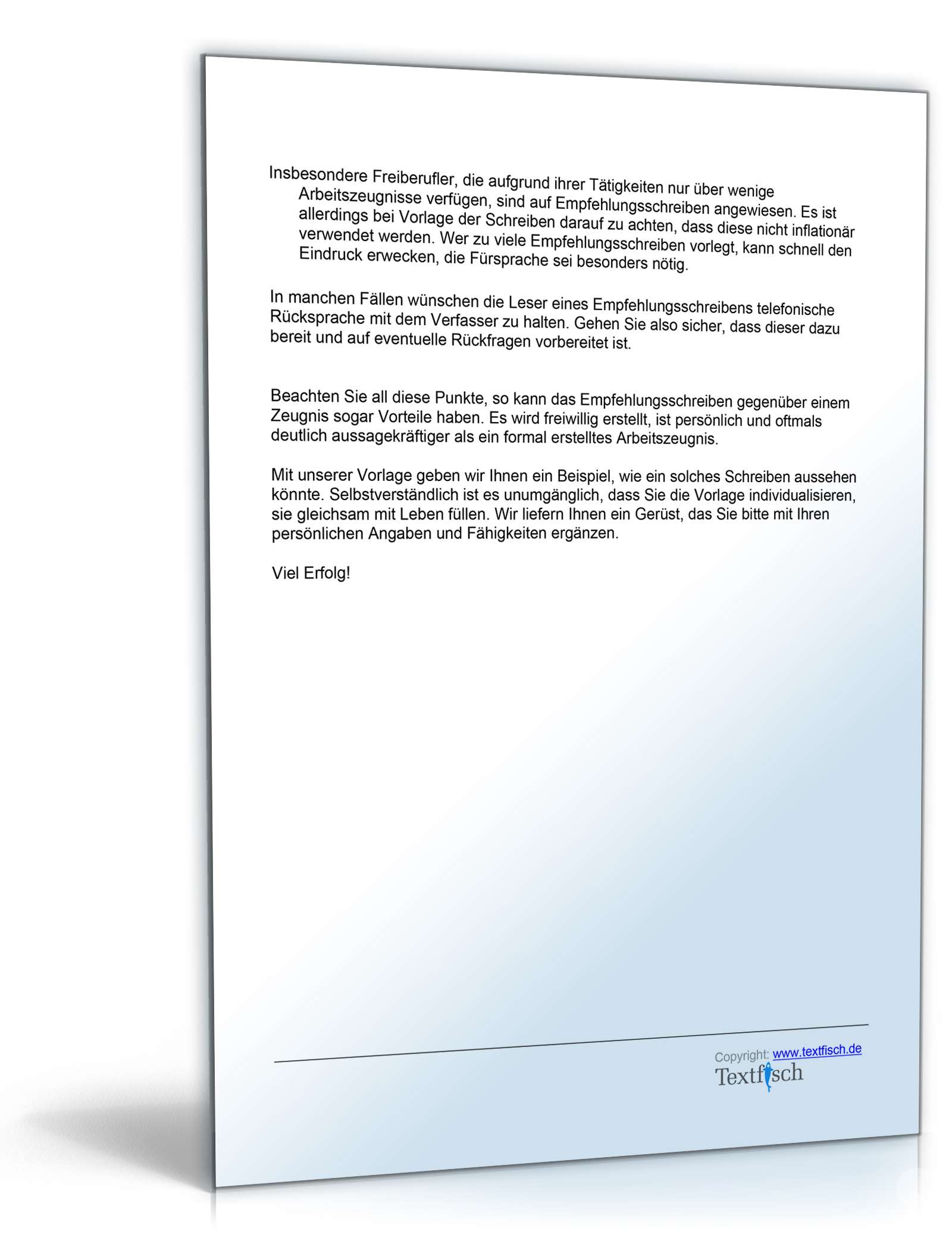 Empfehlung Praktikant Word. Seite: 6