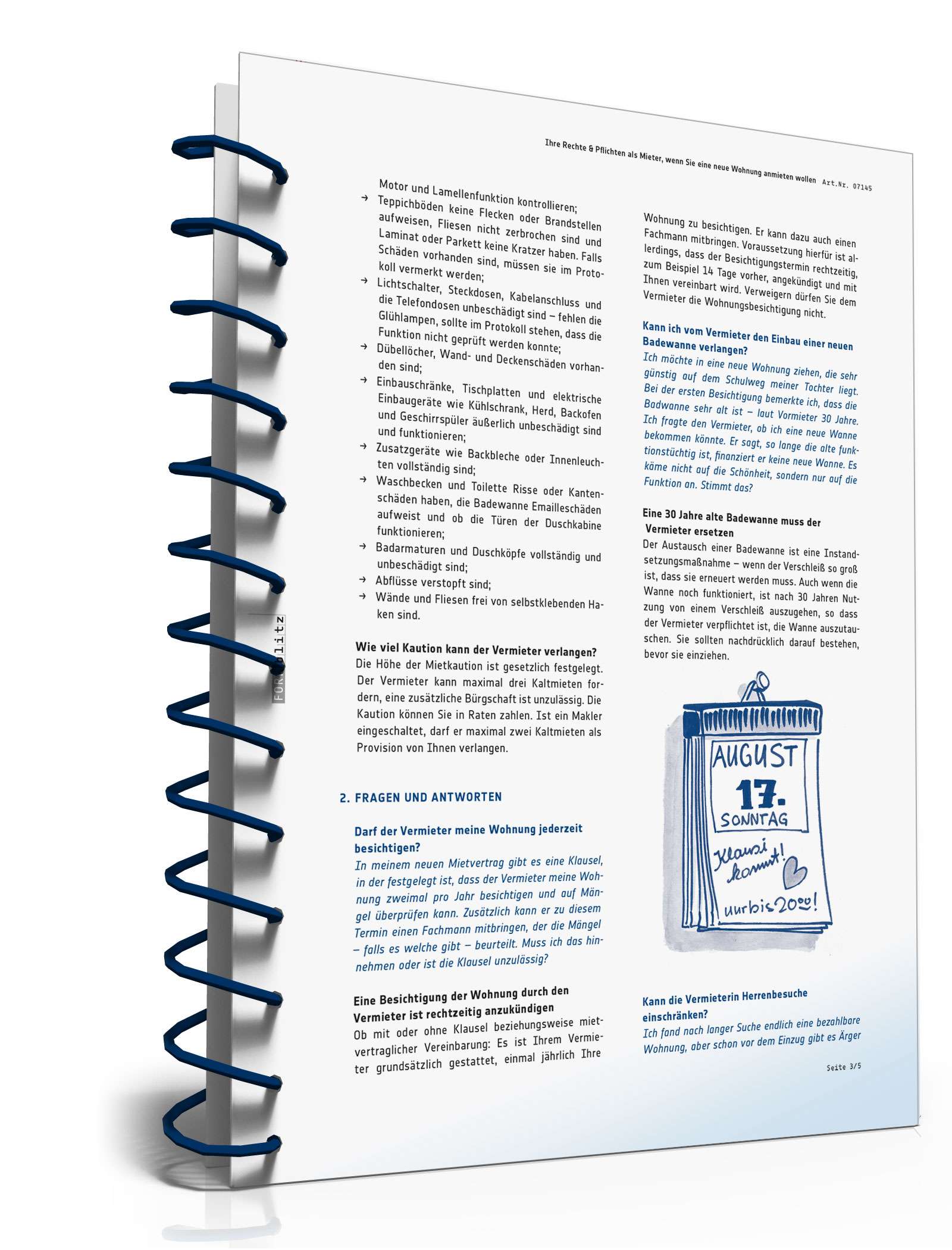 Ratgeber Mietrecht neue Wohnung PDF. Seite: 4