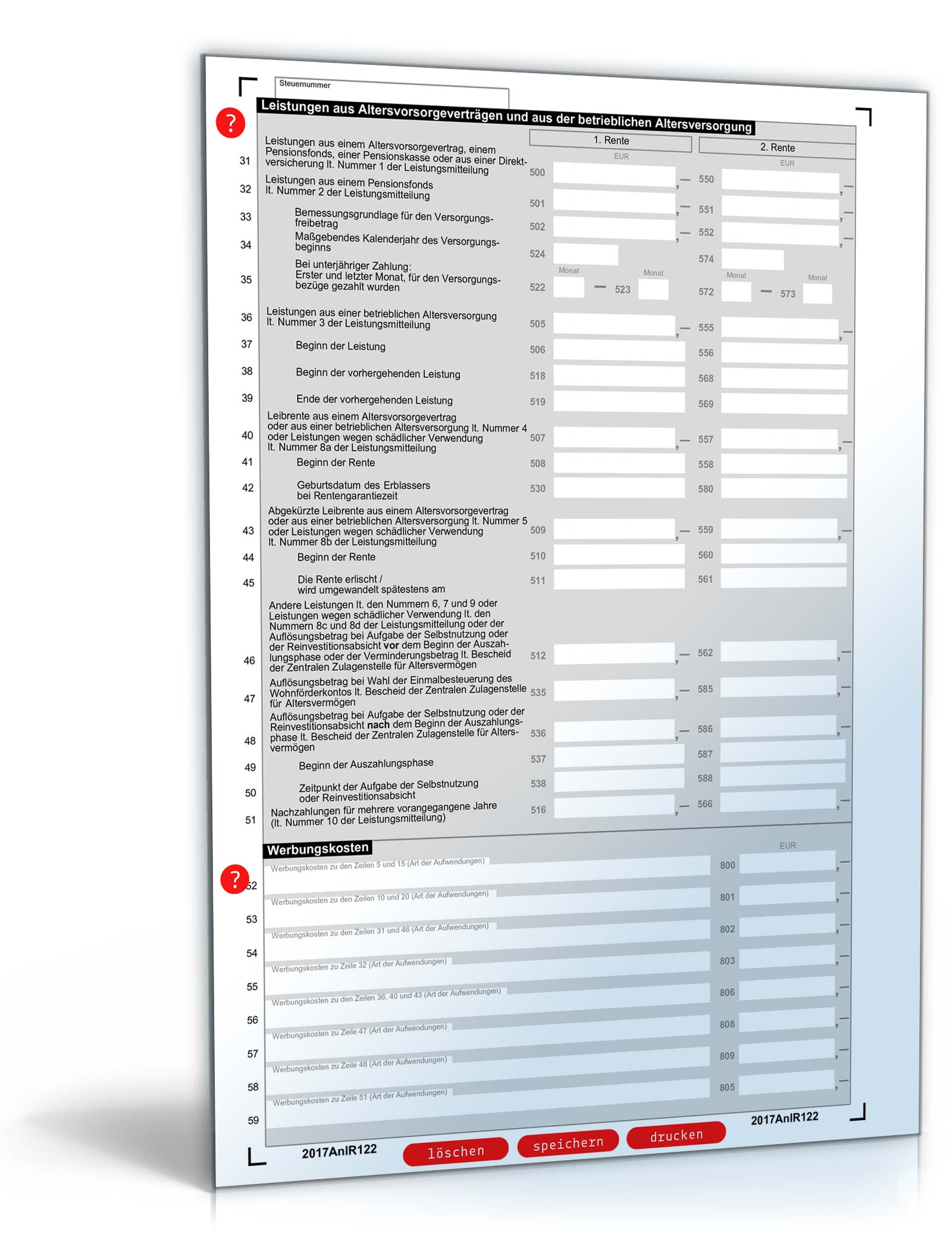 Anlage R 2017 PDF. Seite: 2