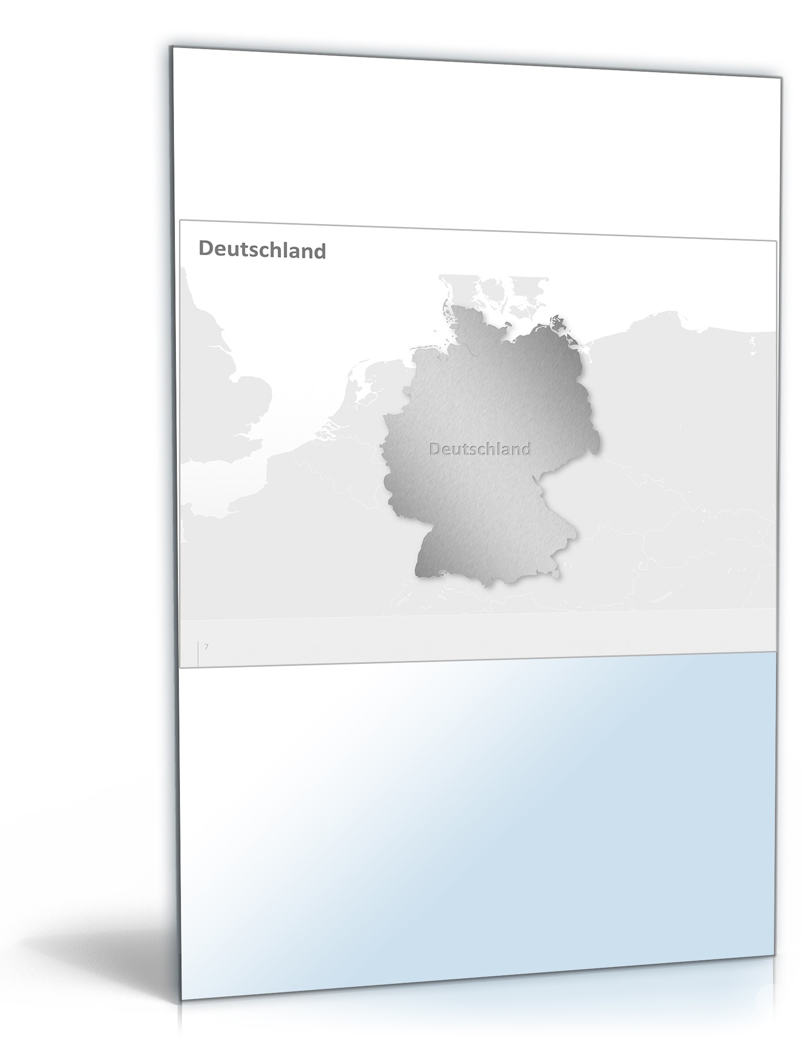 PowerPoint Präsentation Bundesländer Excel. Seite: 7