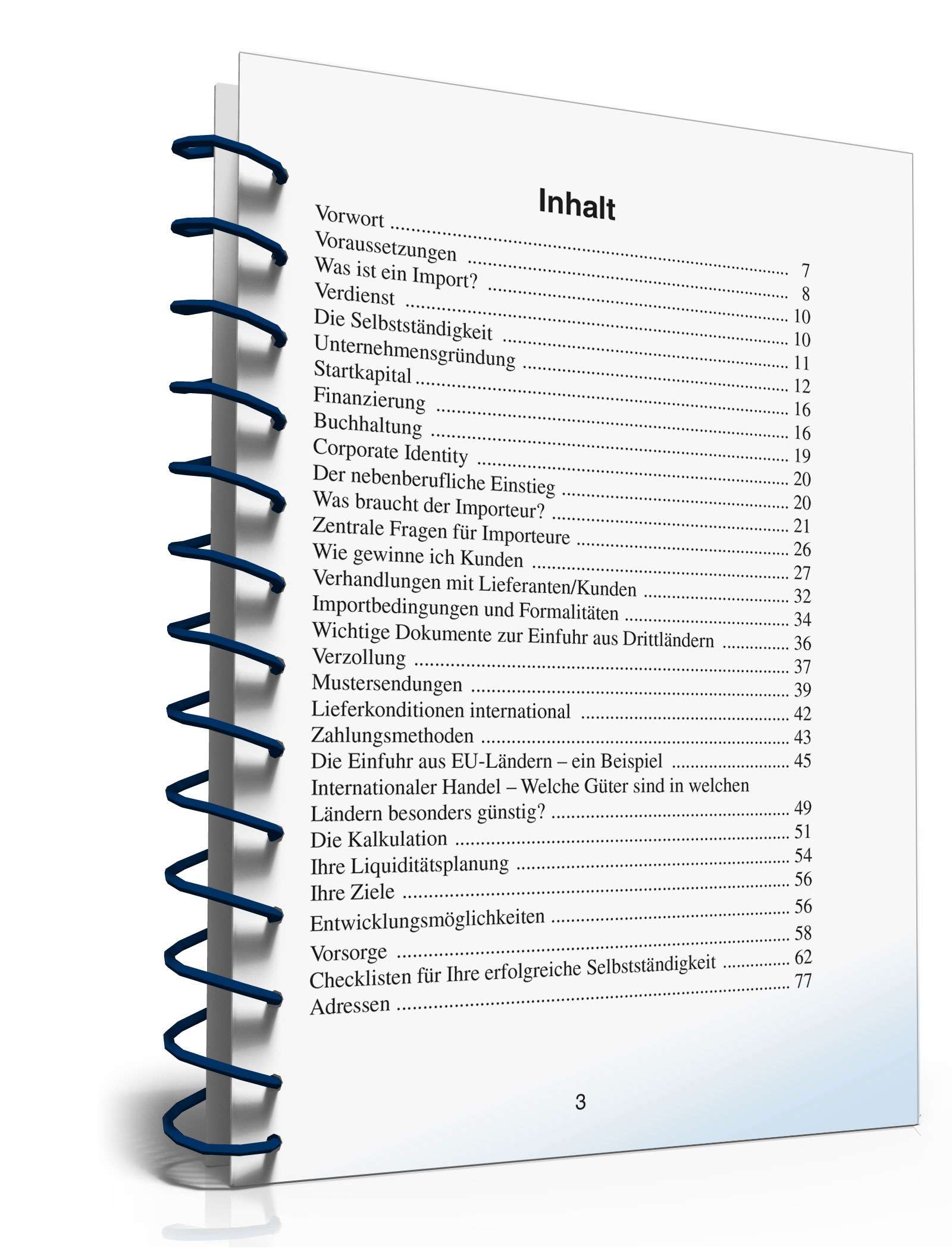 Selbstständig mit Warenimport PDF. Seite: 3