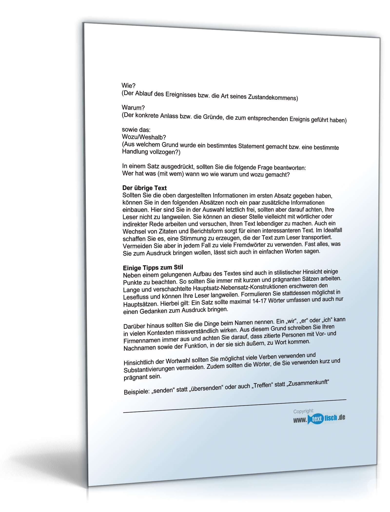 Pressemitteilung über die Eröffnung einer Restaurantketten-Filiale PDF. Seite: 7