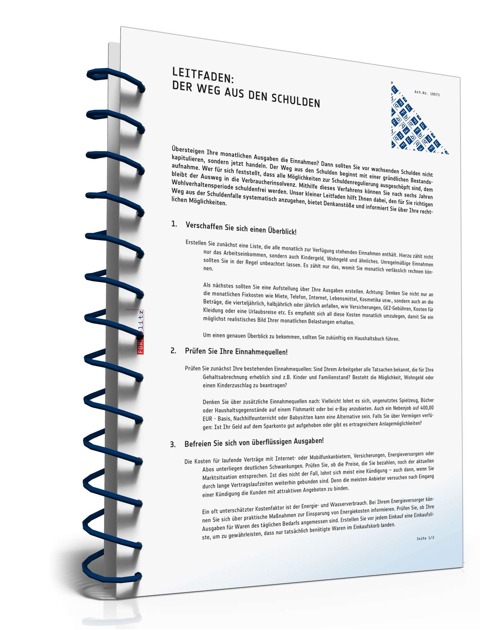 Ratgeber Weg aus den Schulden PDF. Seite: 2