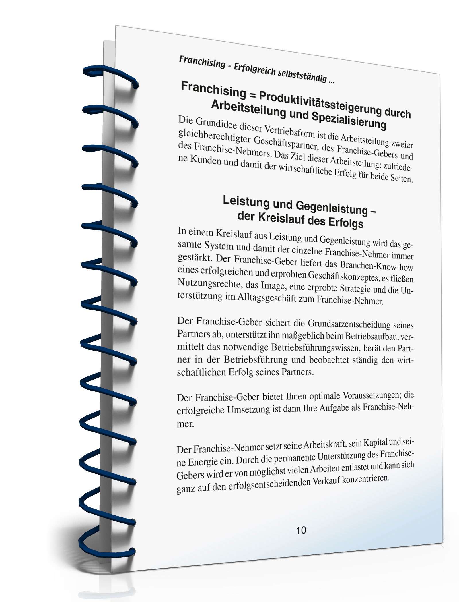 Franchising in der Gastronomie PDF. Seite: 10