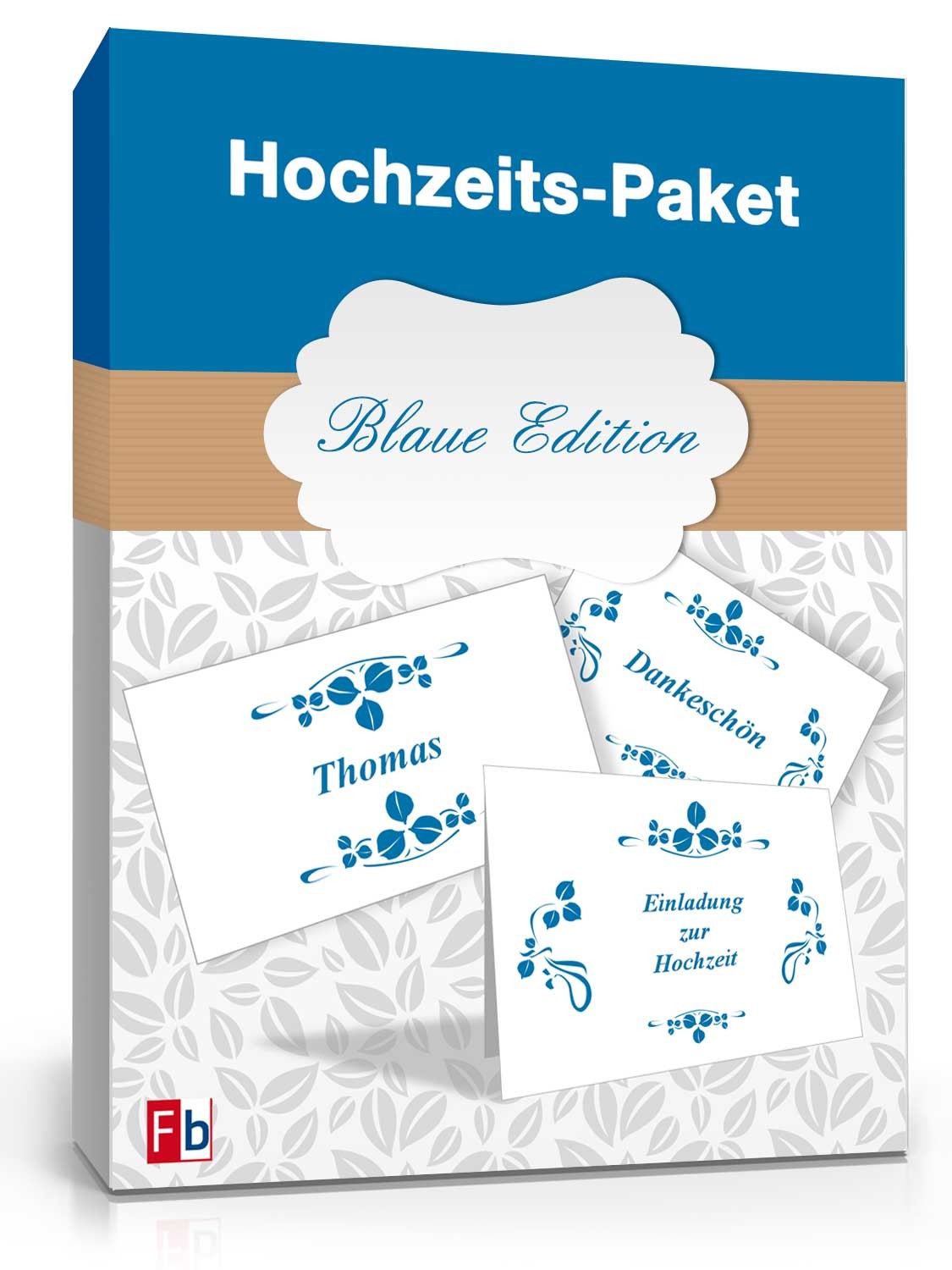 Hochzeits-Paket Blaue Edition Excel