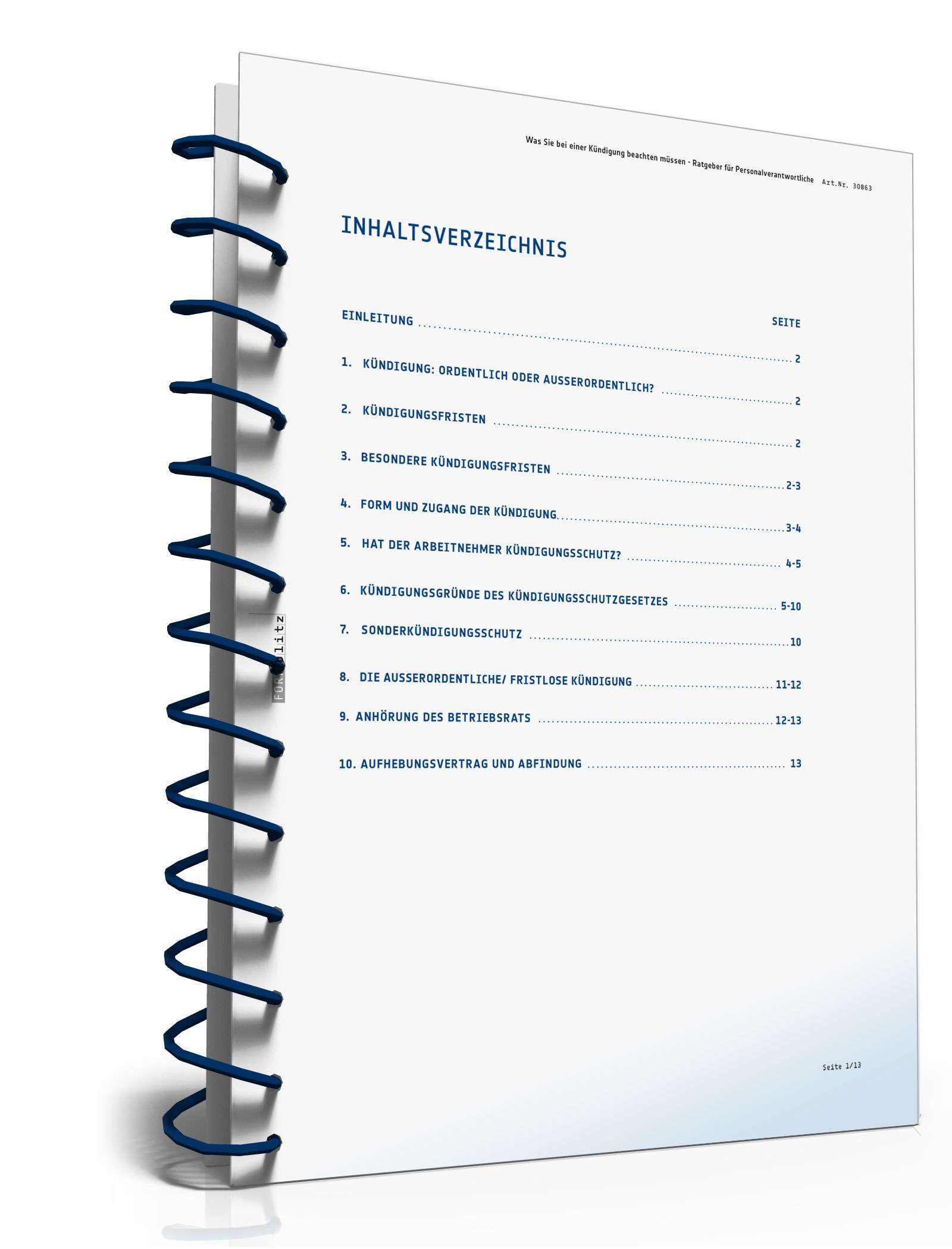 Was Sie bei einer Kündigung beachten müssen PDF. Seite: 2