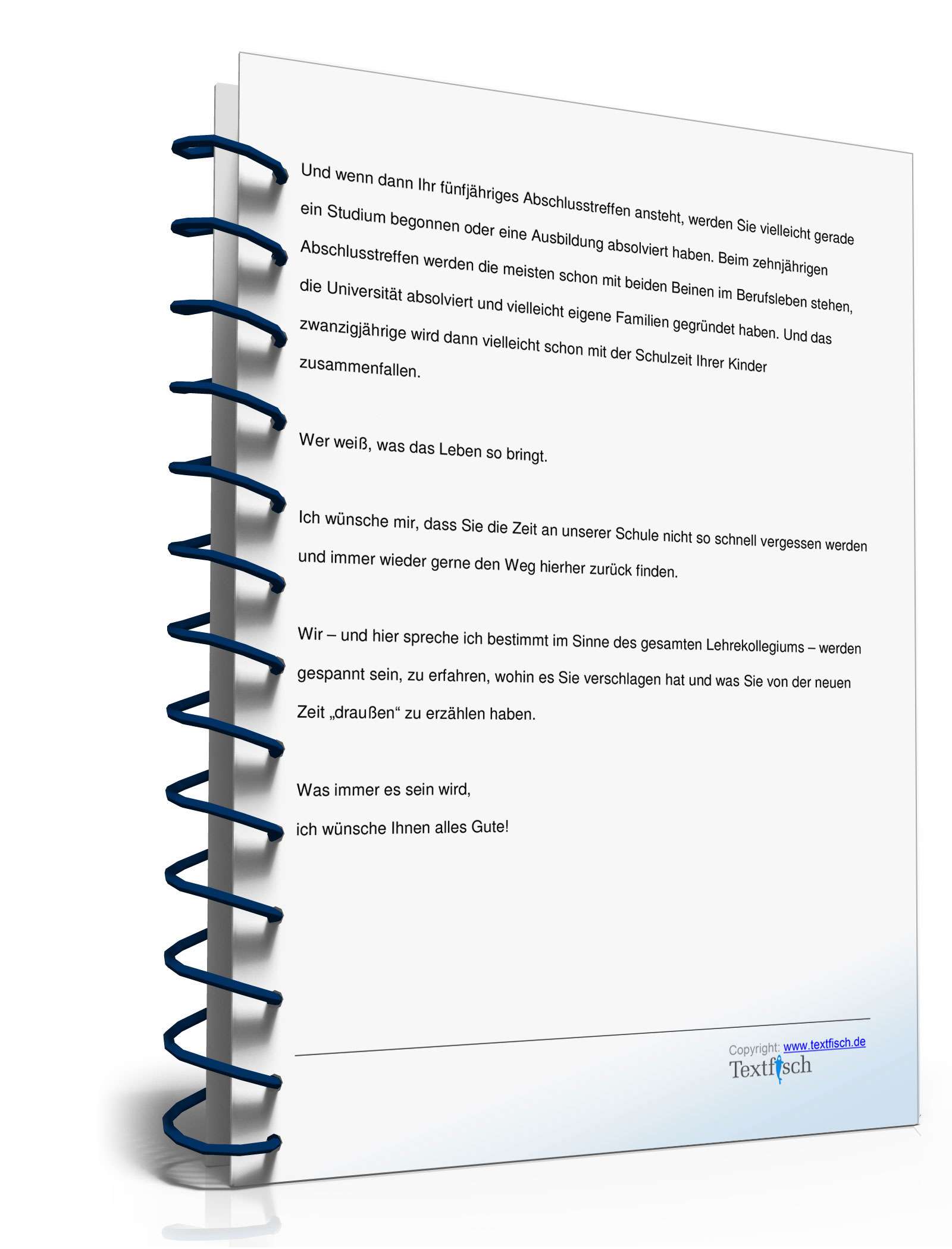 Abschlussrede Mittlere Reife des Schulleiters PDF. Seite: 5