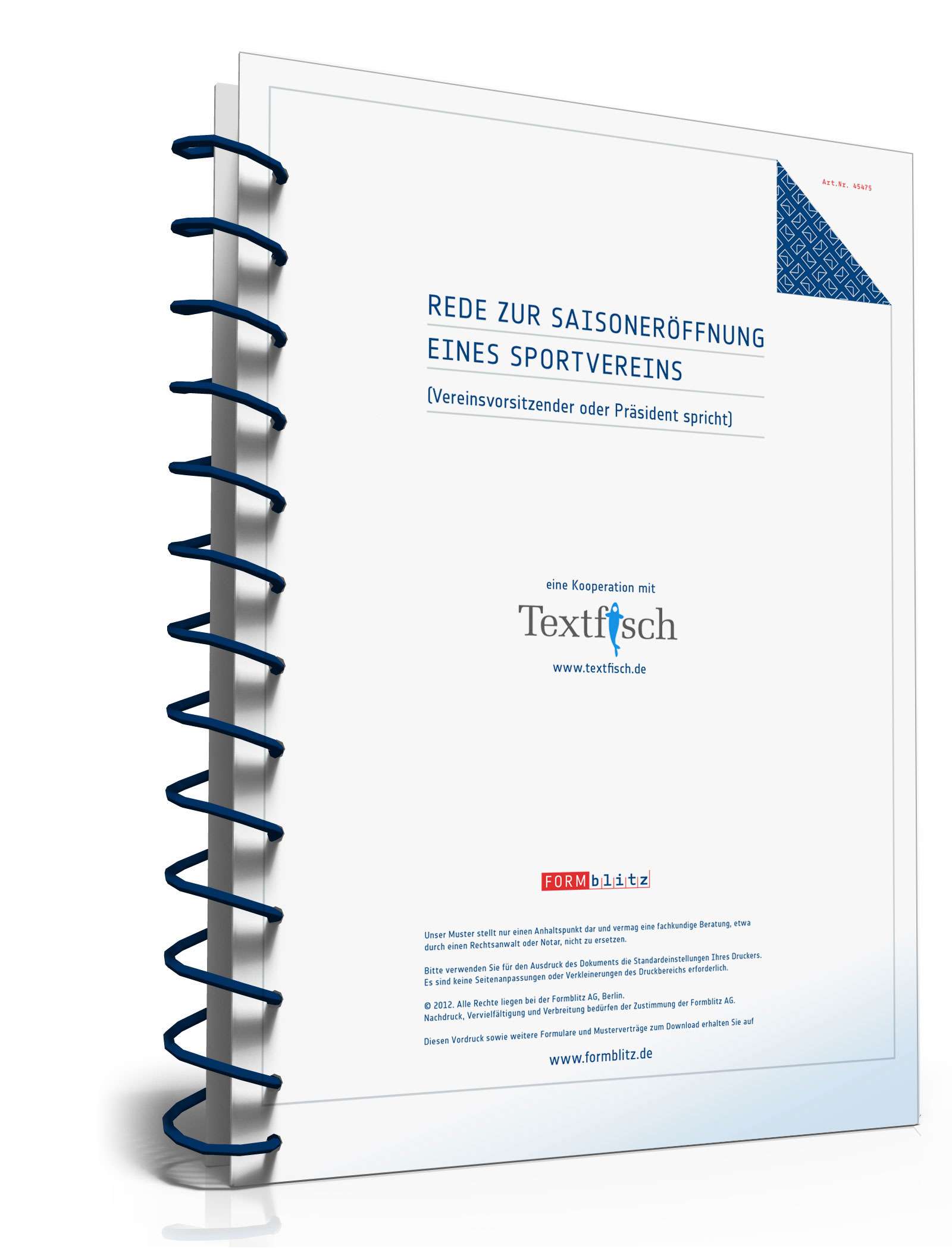 Rede zur Saisoneröffnung eines Sportvereins  PDF