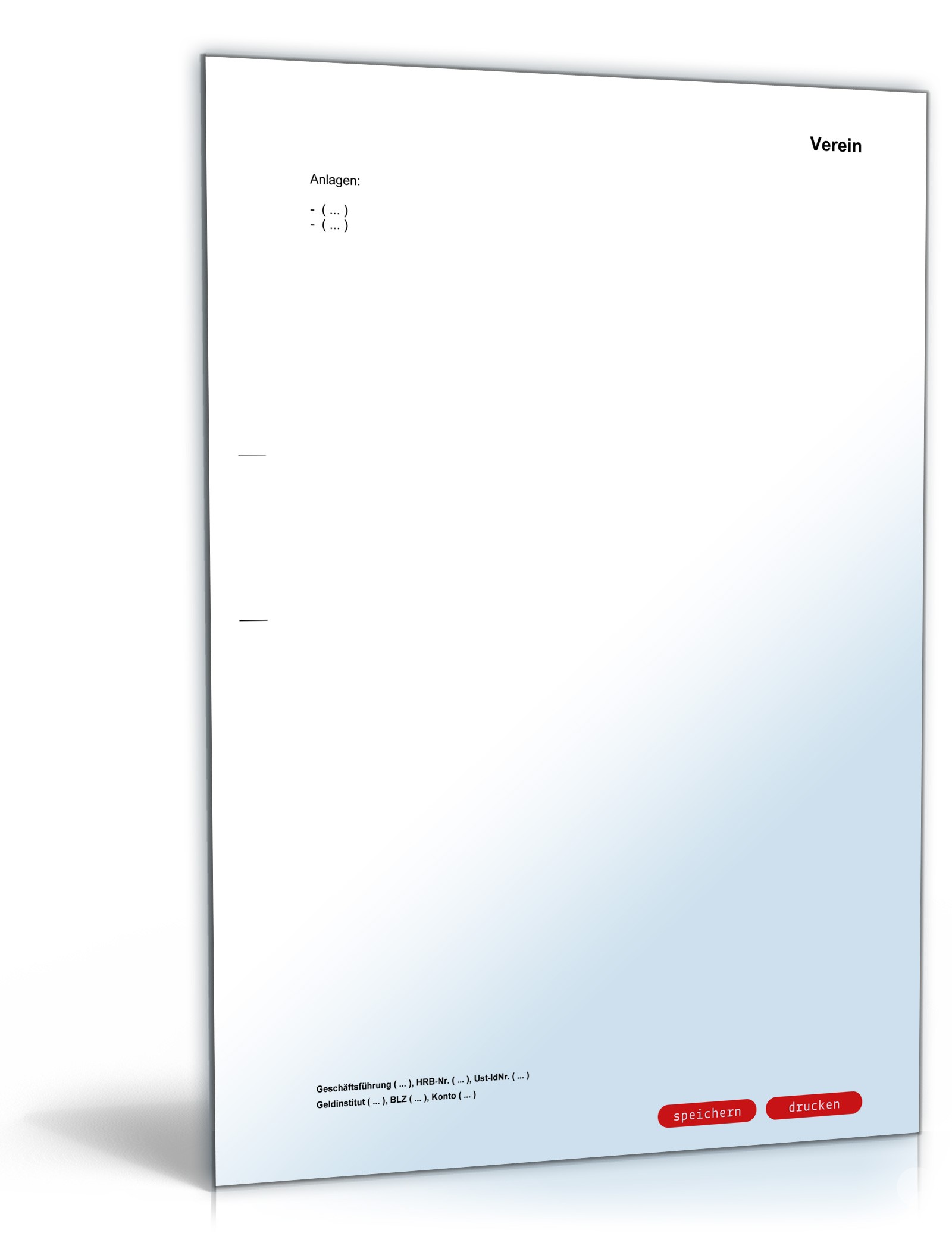 Anmeldung einer Änderung beim Vereinsregister PDF. Seite: 2