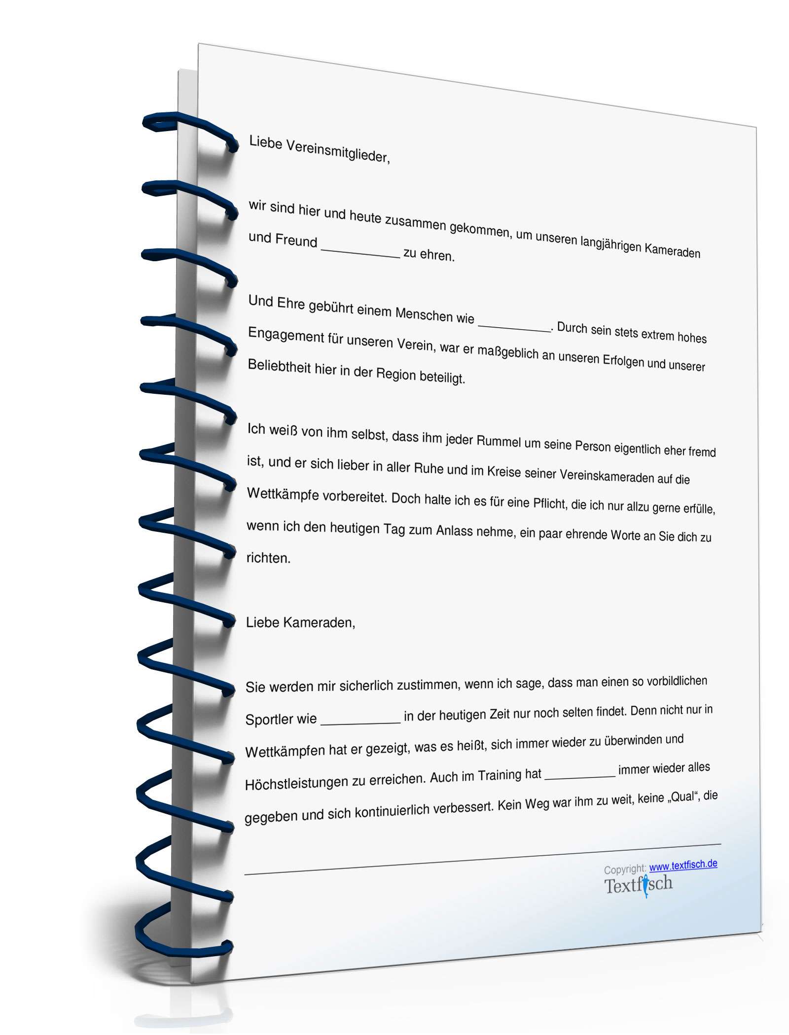 Rede zur Ehrung eines Sportlers  PDF. Seite: 2