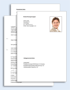 Bewerbung als Bankkaufmann Excel