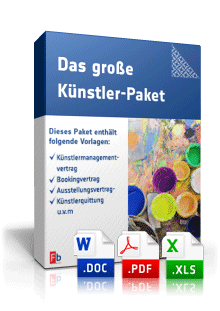 Das große Künstler-Paket Excel