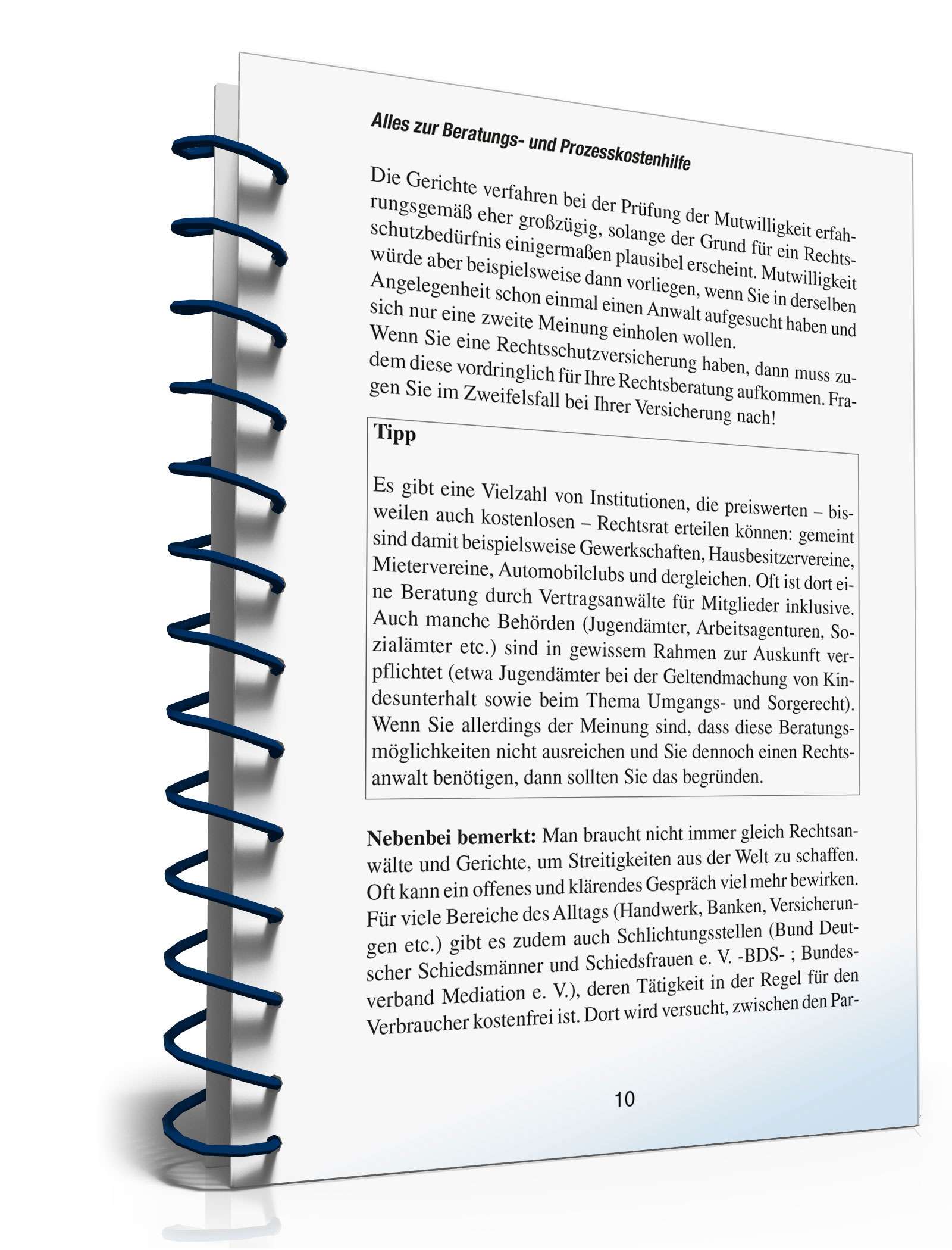 Ratgeber Beratungs-/Prozesskostenhilfe  PDF. Seite: 9