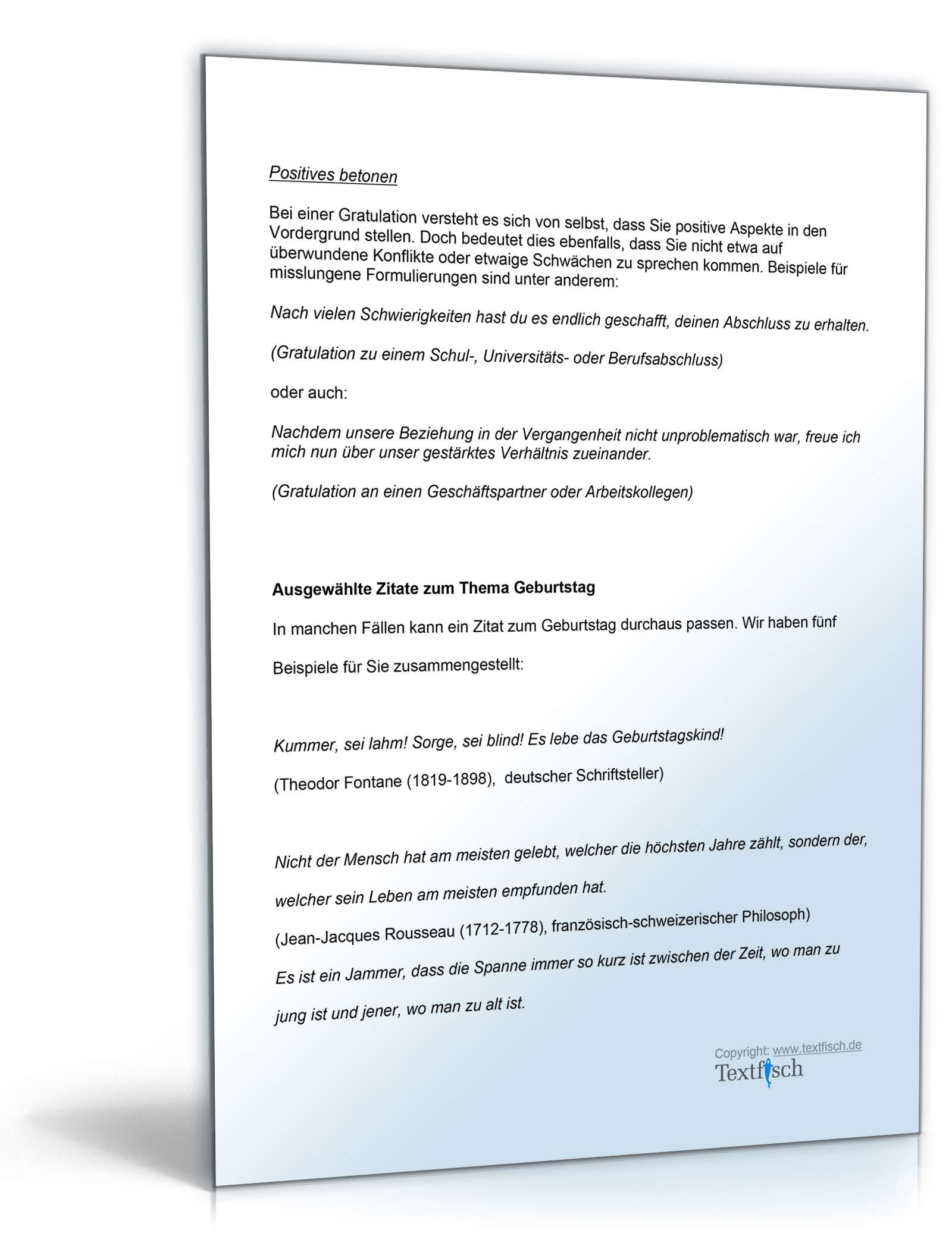 Gratulation Geburtstag Familie/Freunde Word. Seite: 5