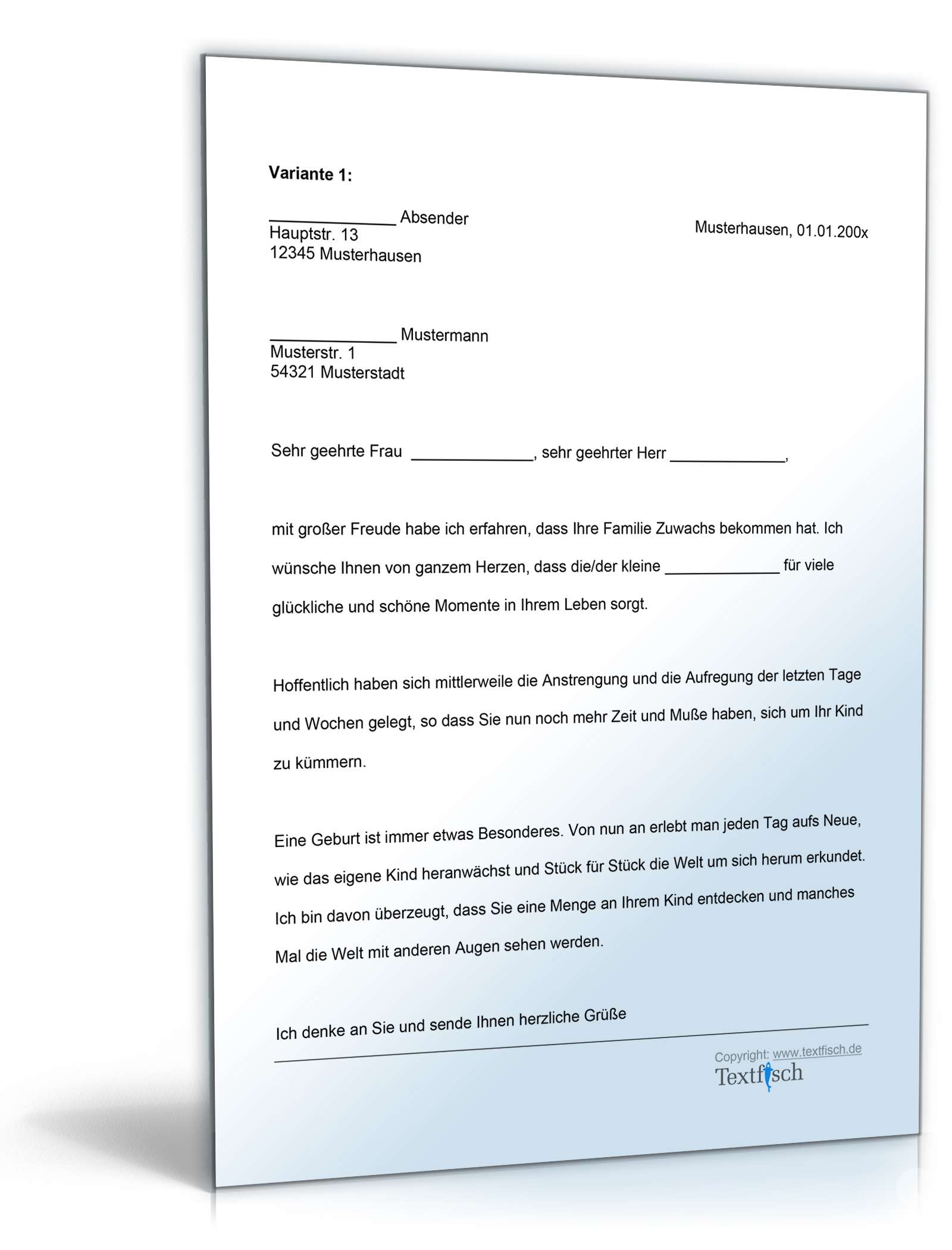 Gratulation Geburt Kind Word