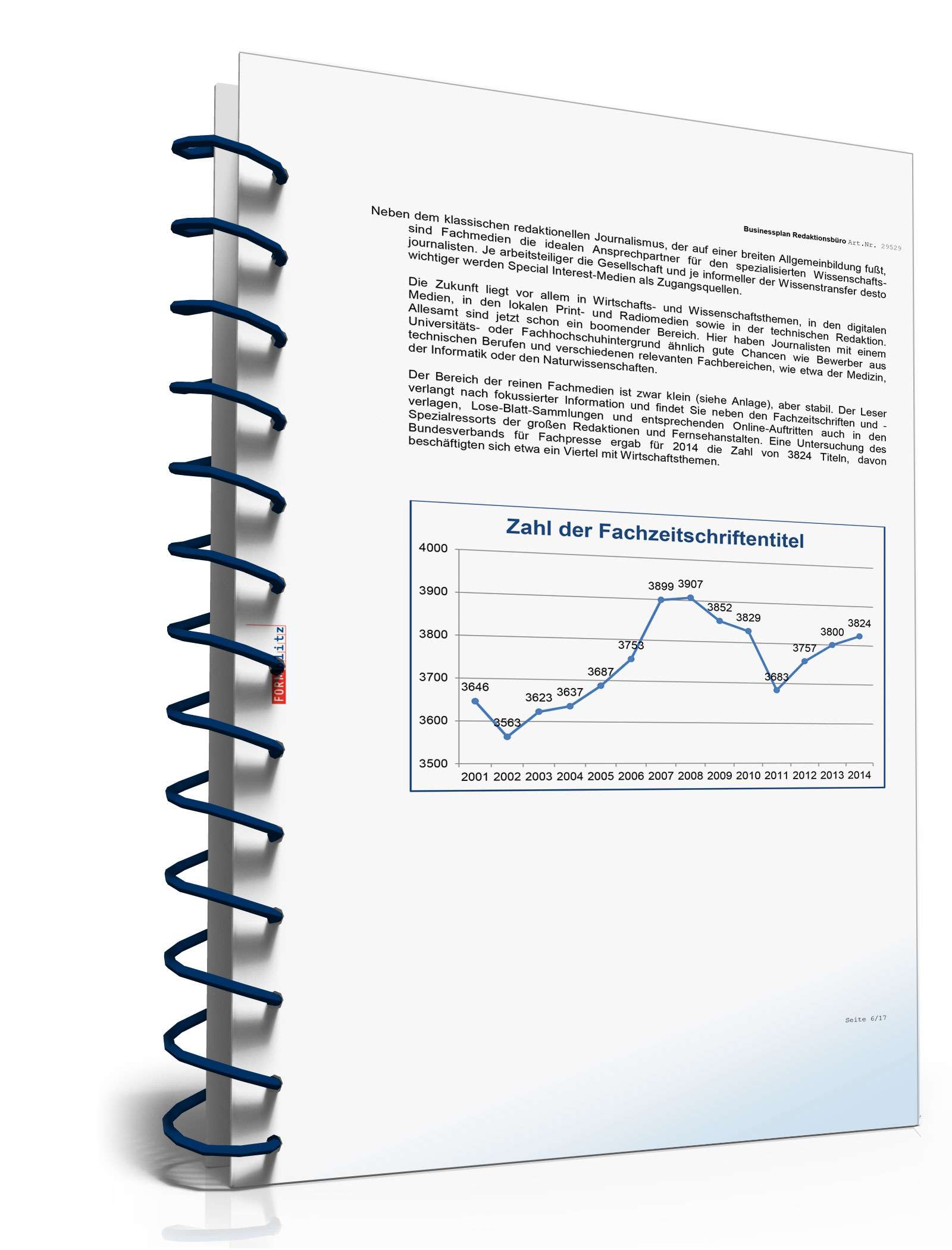 Businessplan Redaktionsbüro Excel. Seite: 5