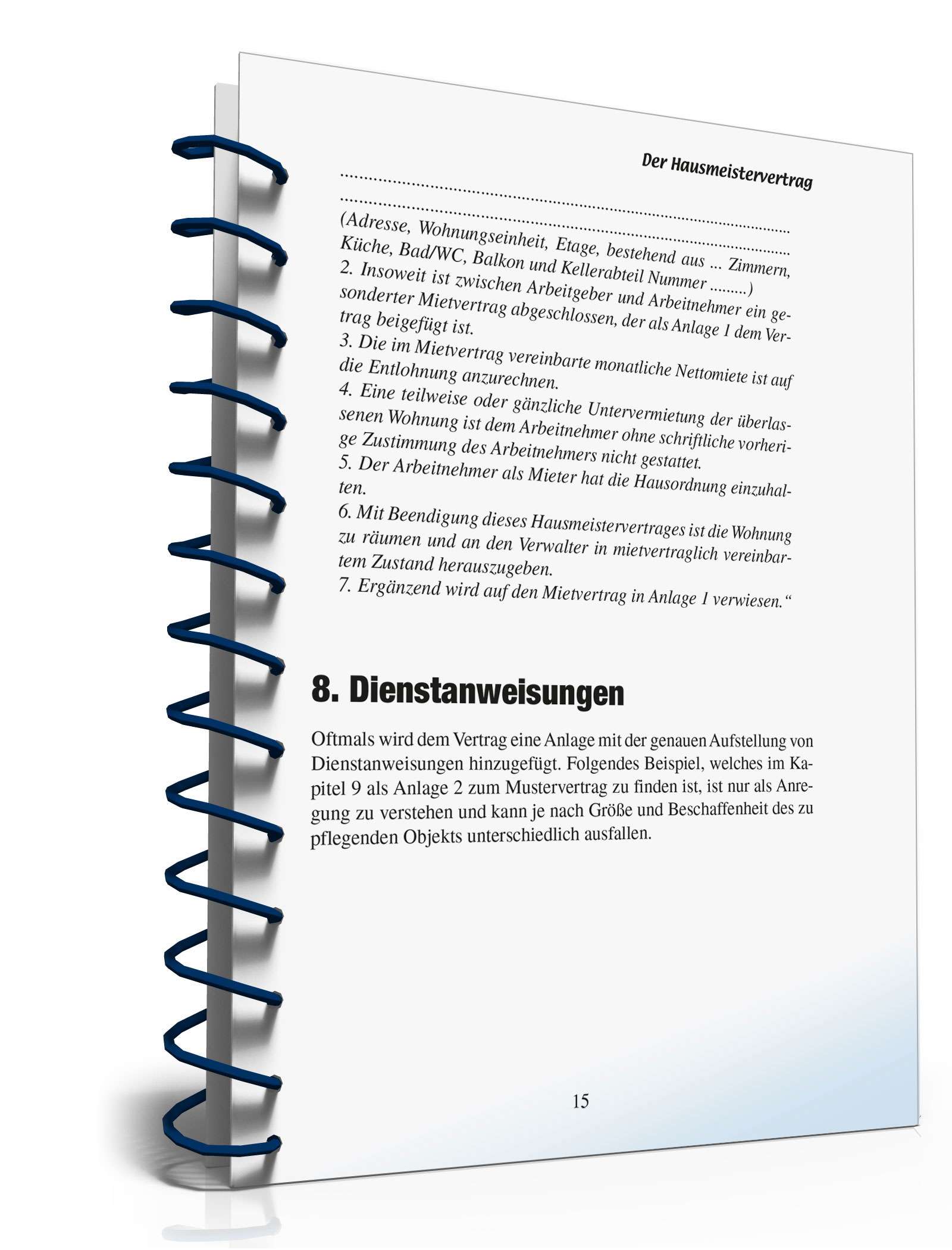 Ratgeber Hausmeistervertrag PDF. Seite: 14