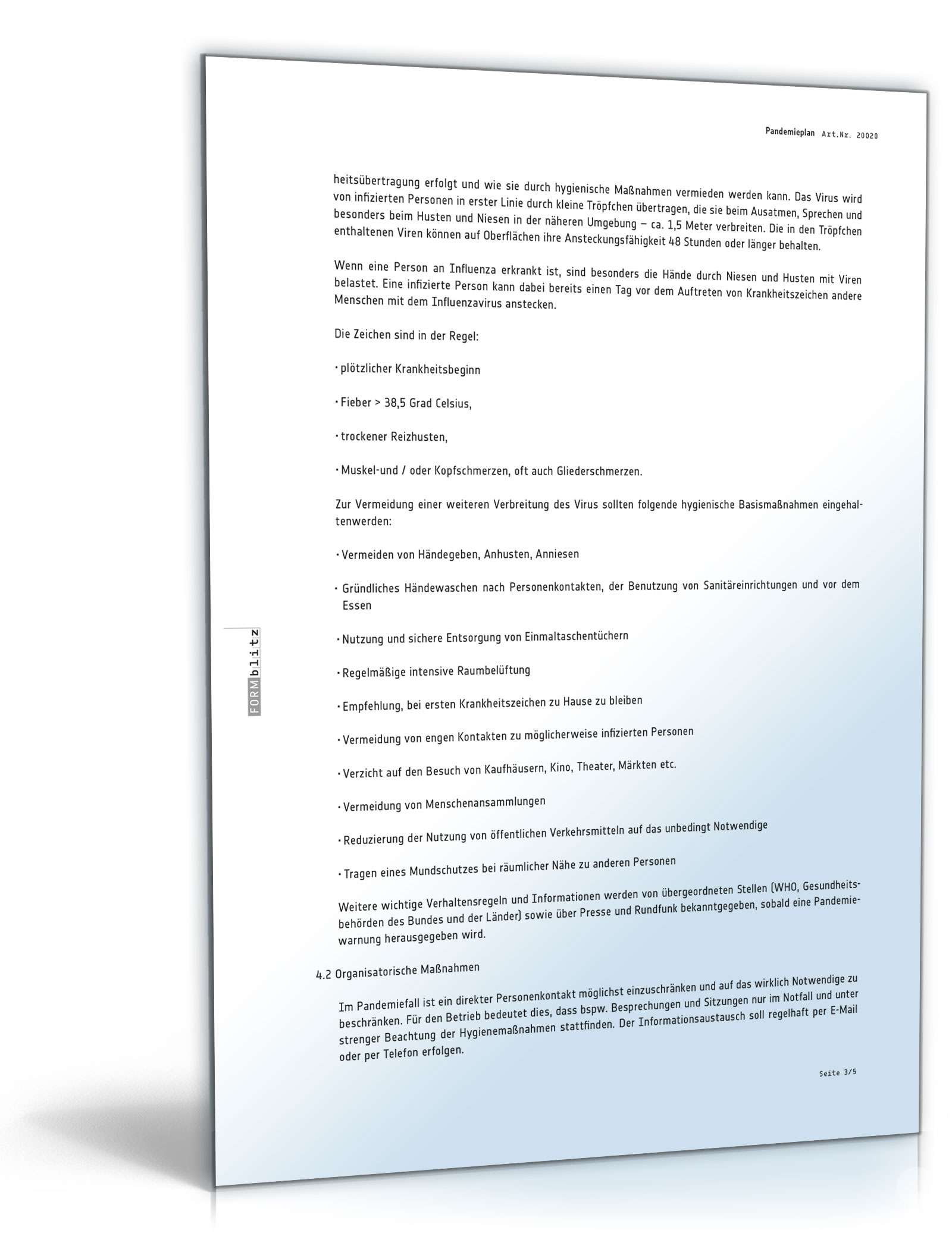 Pandemie-Paket Excel. Seite: 5